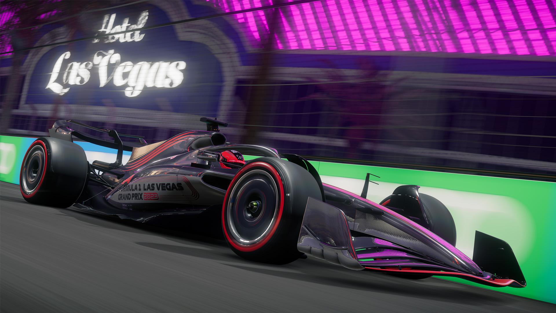 Las Vegas Strip Street Circuit looks glamorous in first F1 23 gameplay