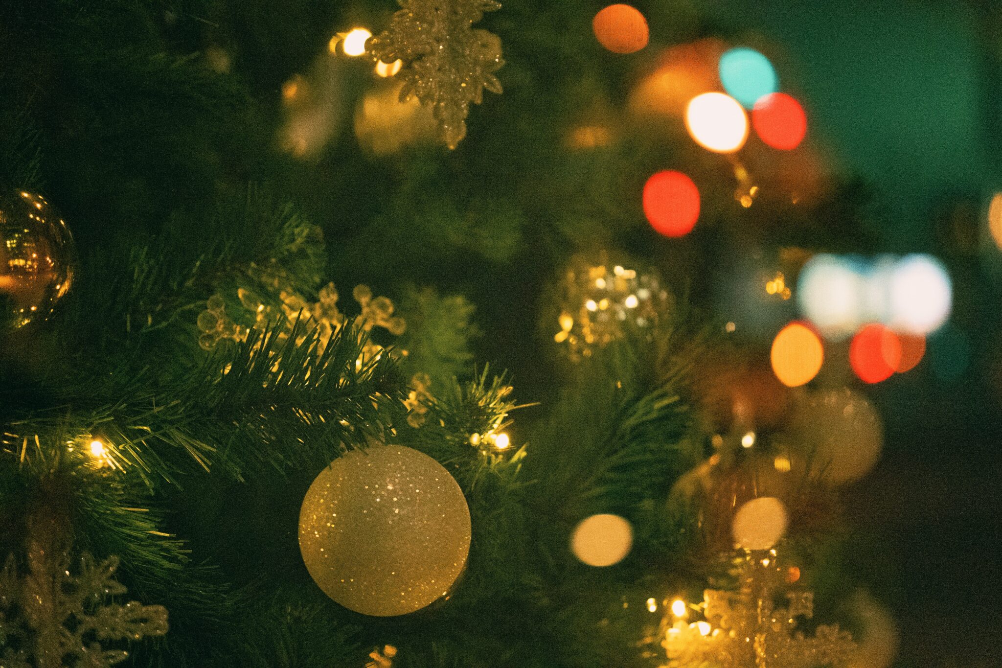 Beautiful Christmas Background for Microsoft Teams