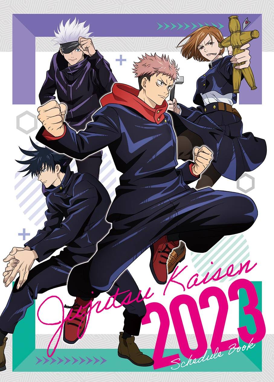 Jujutsu Kaisen 2023 Schedule Book