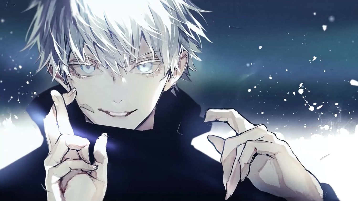 Satoru Gojo Unmasked Jujutsu Kaisen Live Wallpaper