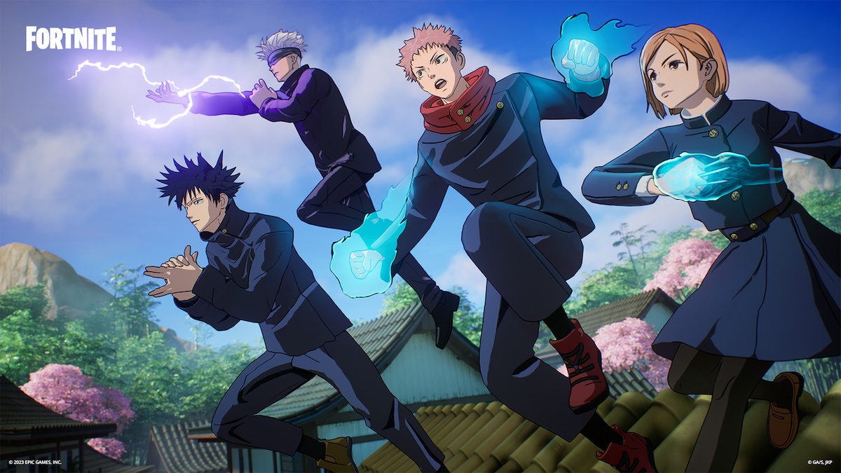 JUJUTSU KAISEN Fortnite Collaboration Kicks Off with Themed Quests and More