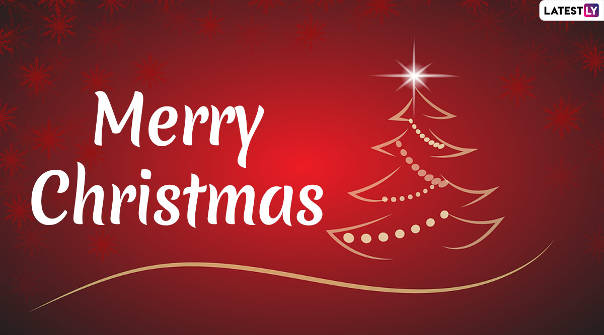 Merry Christmas 2021 Greetings & HD Image: Celebrate Xmas in Advance by Sending These Lovely Wishes, WhatsApp Messages, Wallpaper & Quotes to Family and Friends