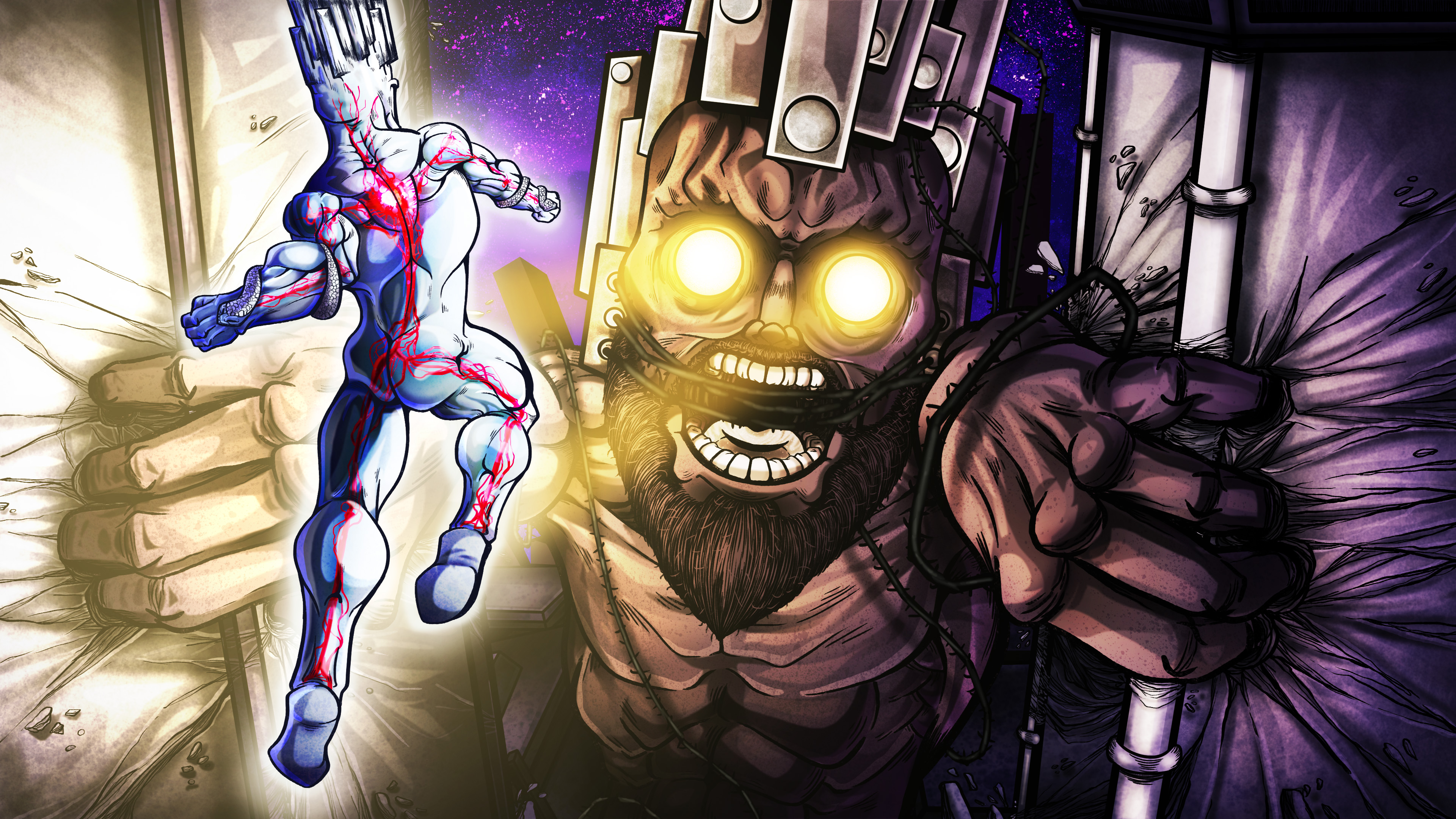 WAKE epic battle between Corpse Minos and Minos Prime, make it happen pls i beg of thee do it #ultrakill #FPS #DevilMayQuake # wallpaper