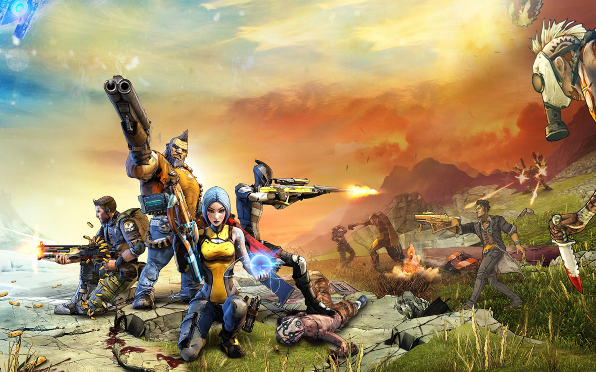 Borderlands 2 HD Wallpaper: Epic Battle