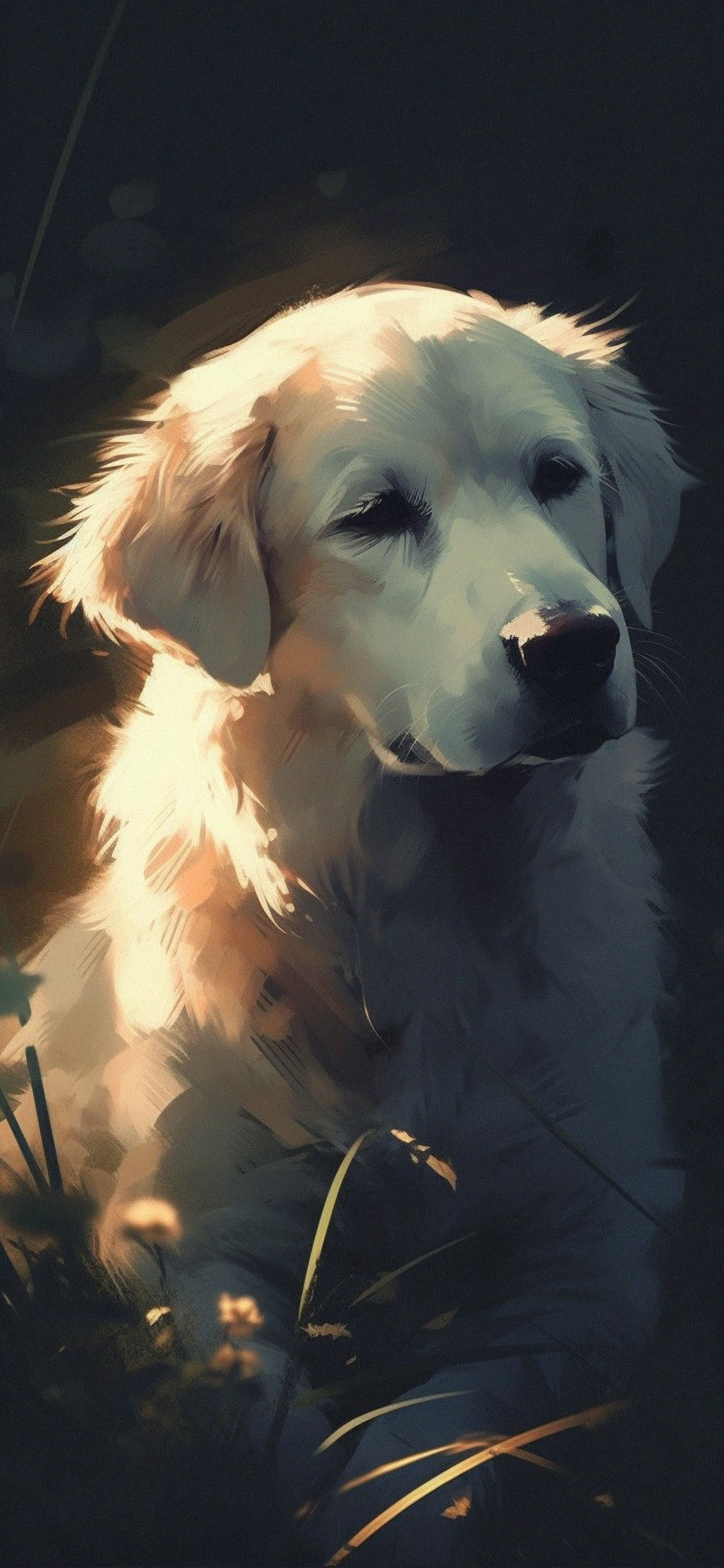 Labrador Retriever Art Wallpaper