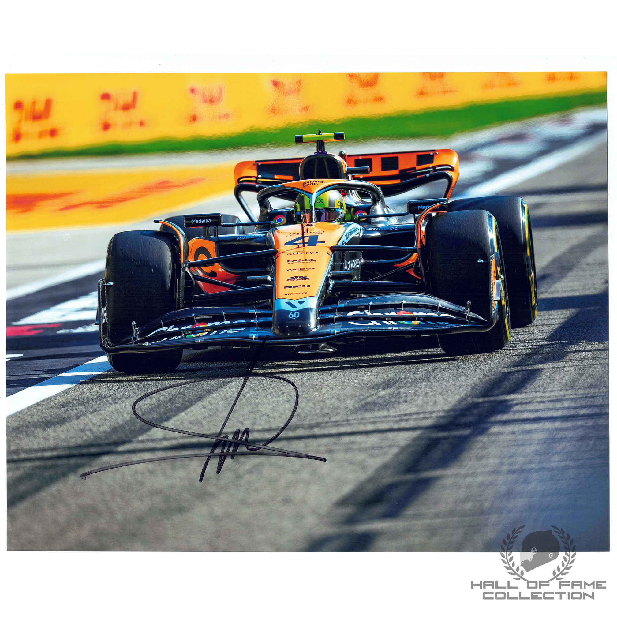 2023 Lando Norris Signed 8×10 McLaren F1 Photo 1 of 25