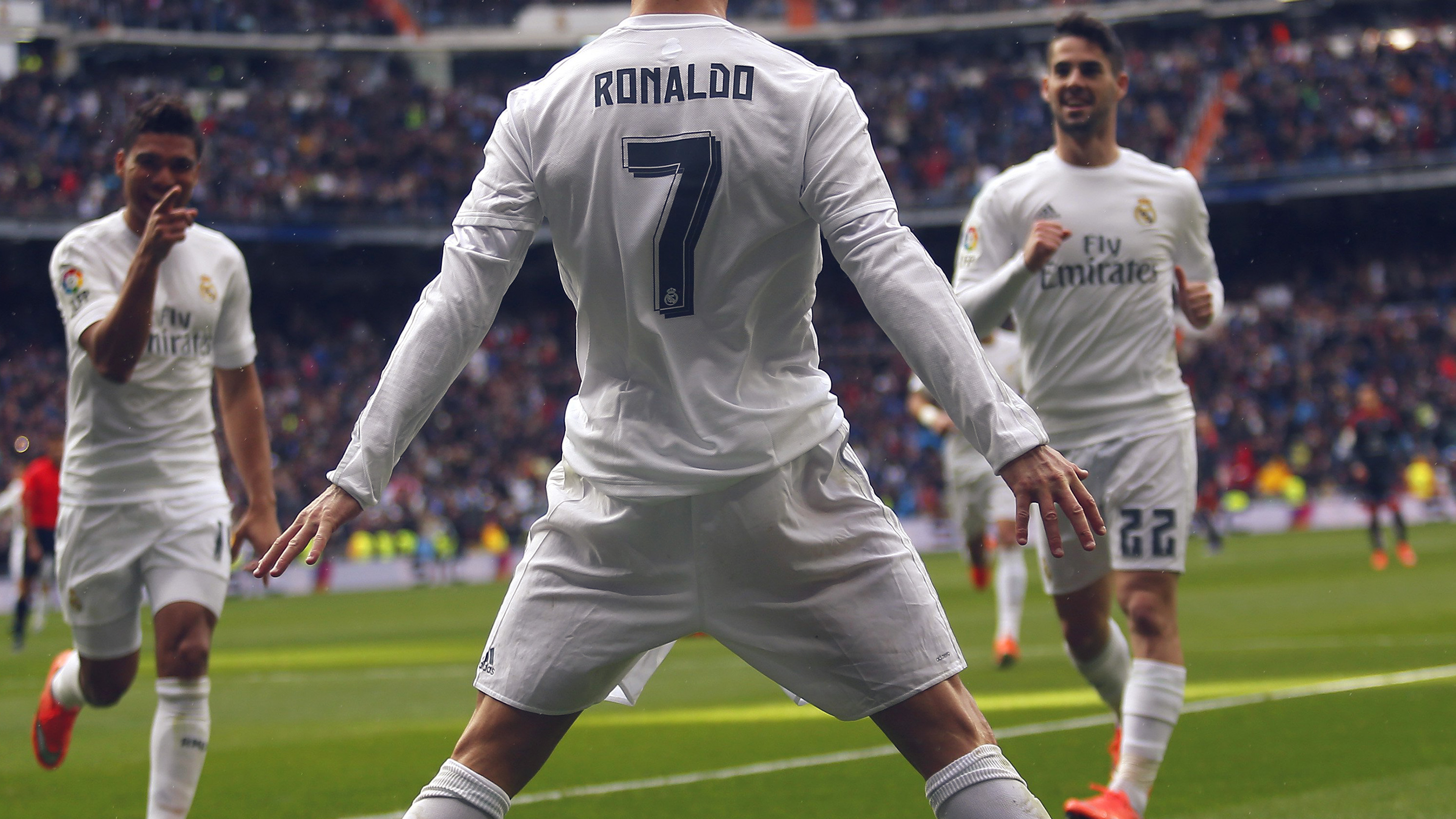 wallpaper for desktop, laptop. ronaldo number 7 realmadrid soccor