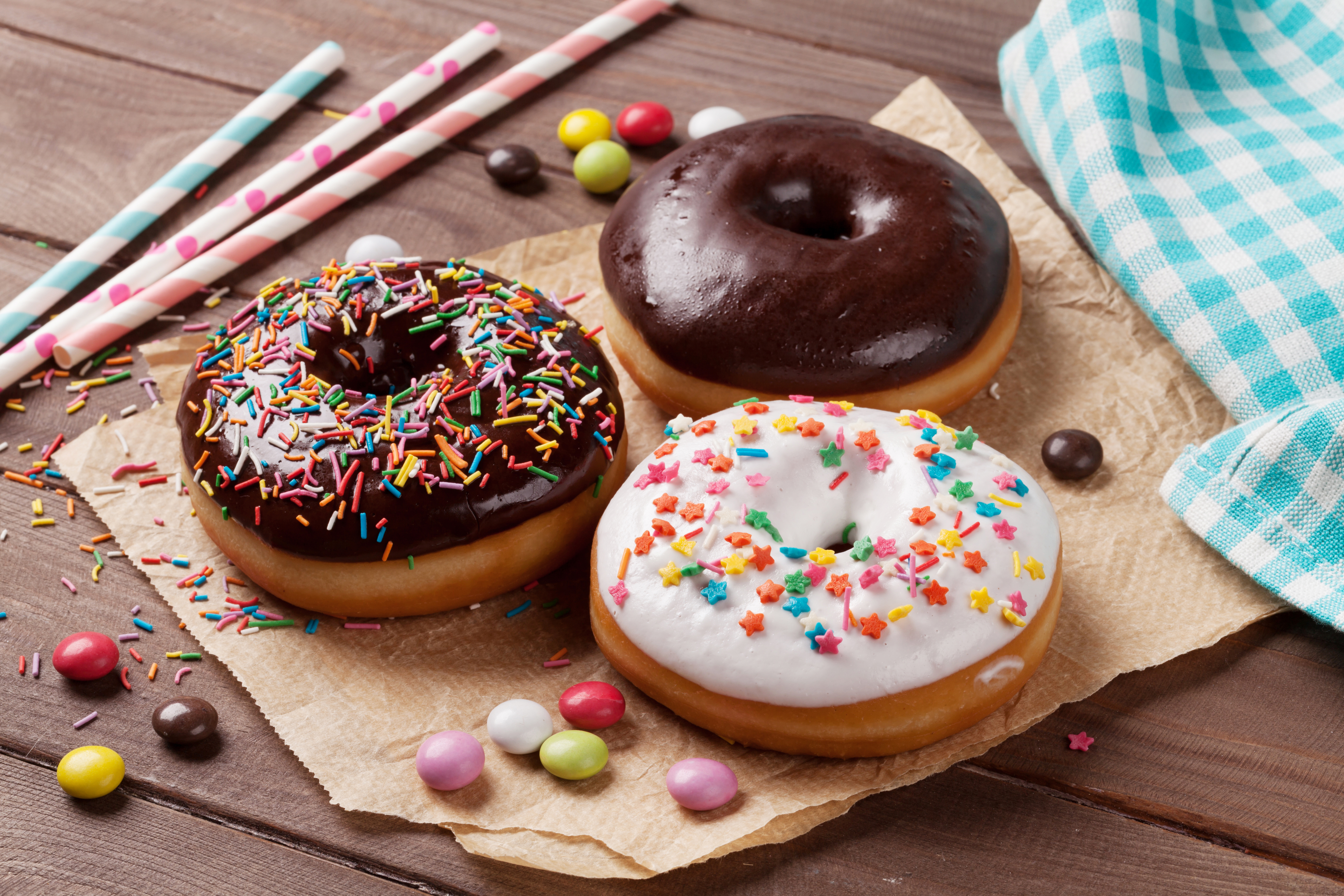 Food Doughnut 4k Ultra HD Wallpaper