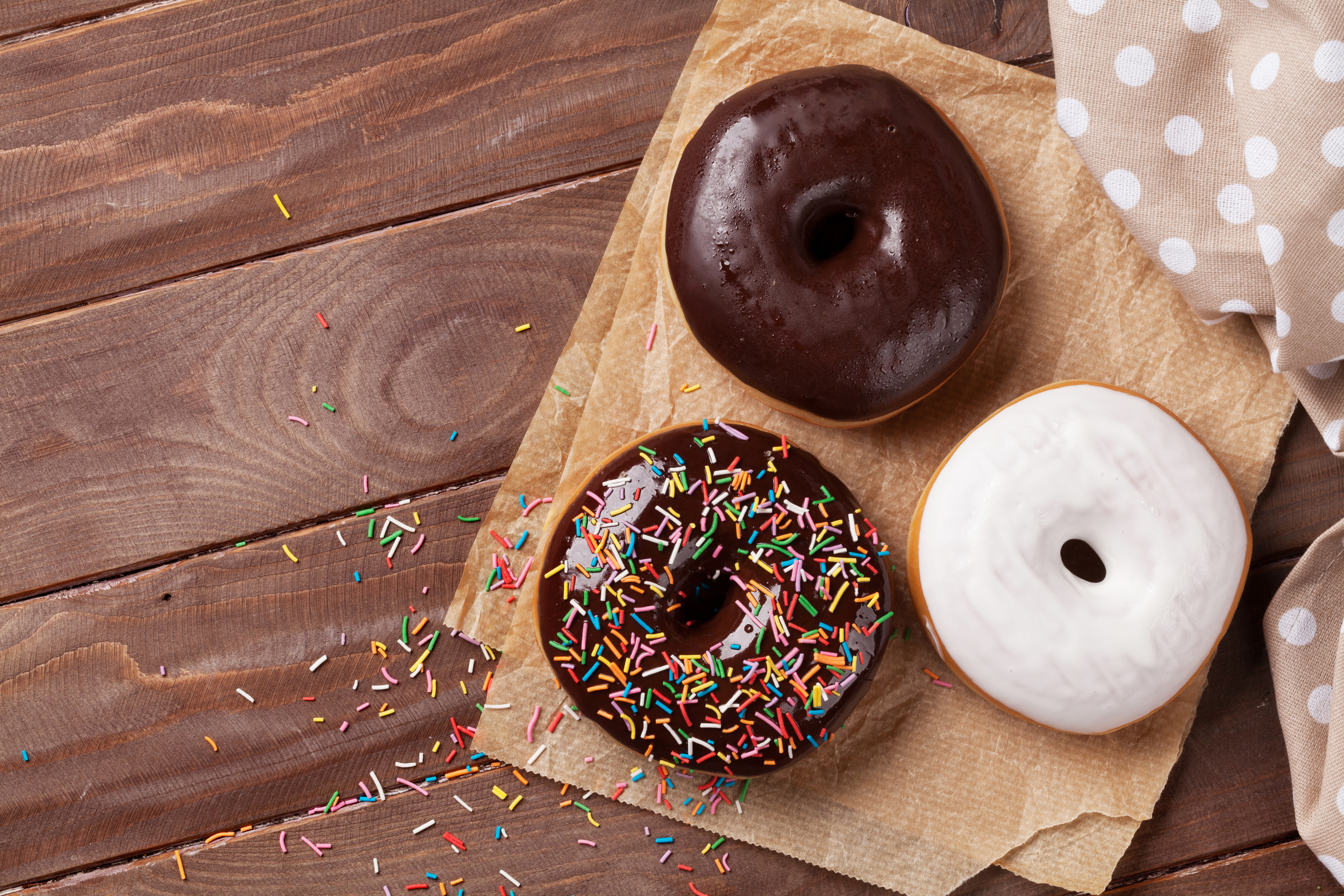 Food Doughnut 4k Ultra HD Wallpaper