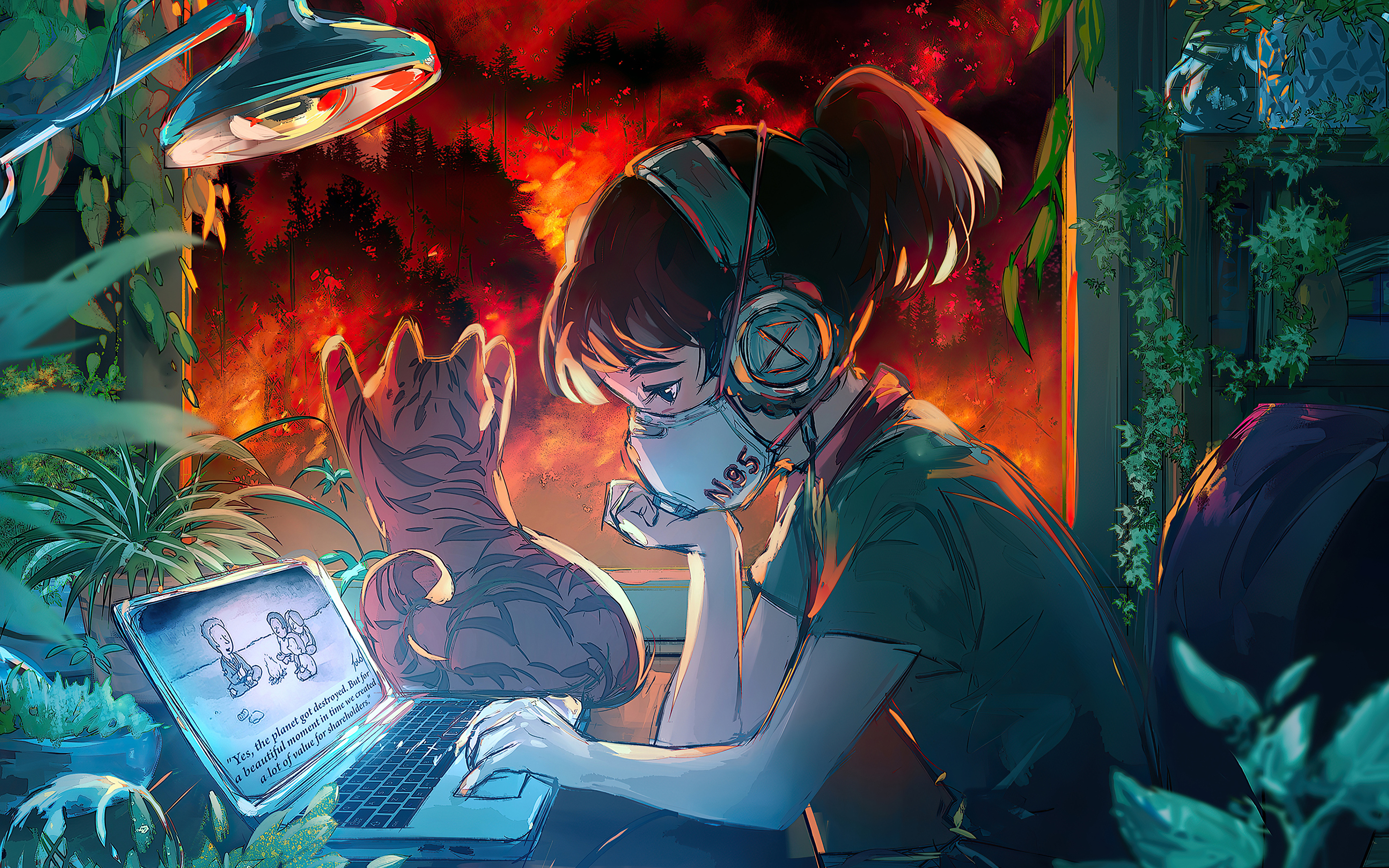 Lofi Cali Girl 4k Macbook Pro Retina HD 4k Wallpaper, Image, Background, Photo and Picture