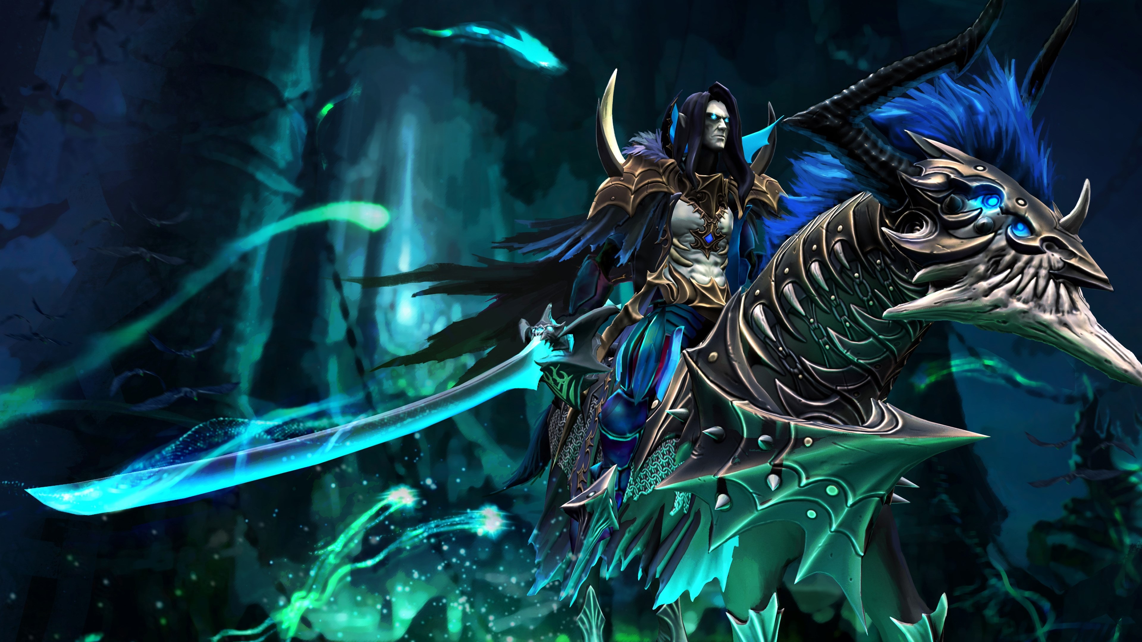 dota 2 4k background HD wallpaper