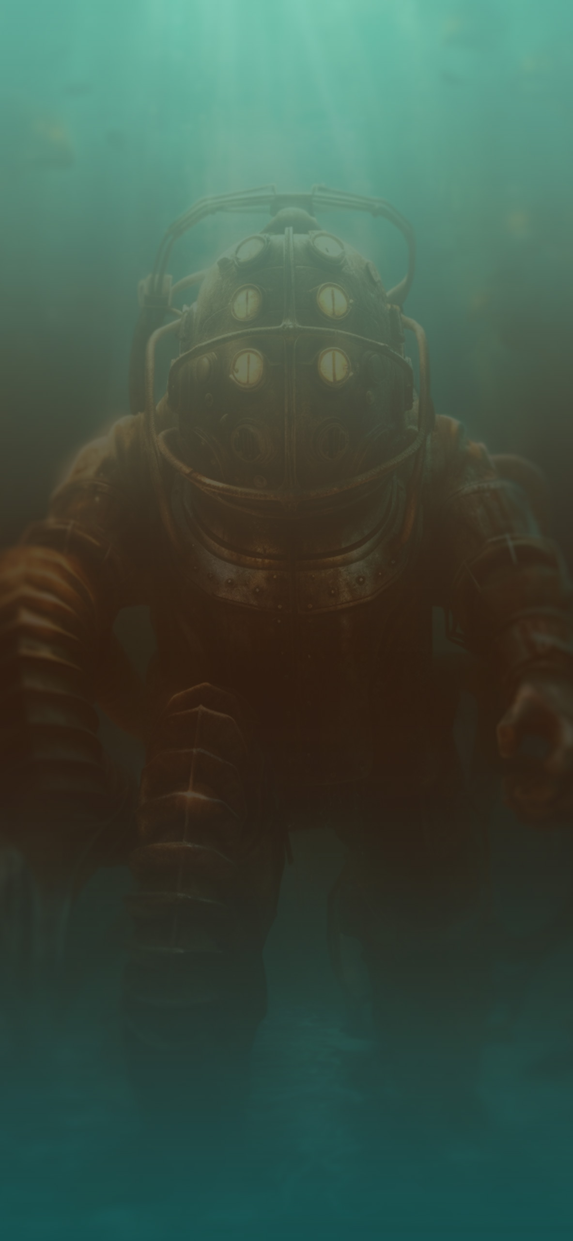Bioshock Big Daddy Art Wallpaper Wallpaper iPhone
