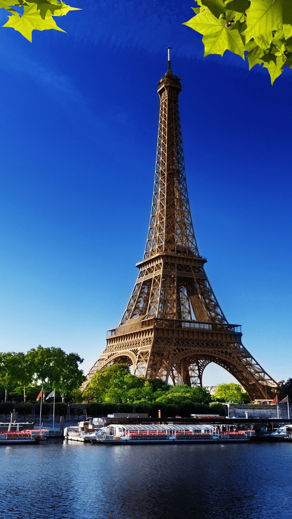 Eiffel Tower Wallpaper for iPhone 11, Pro Max, X, 8, 7, 6