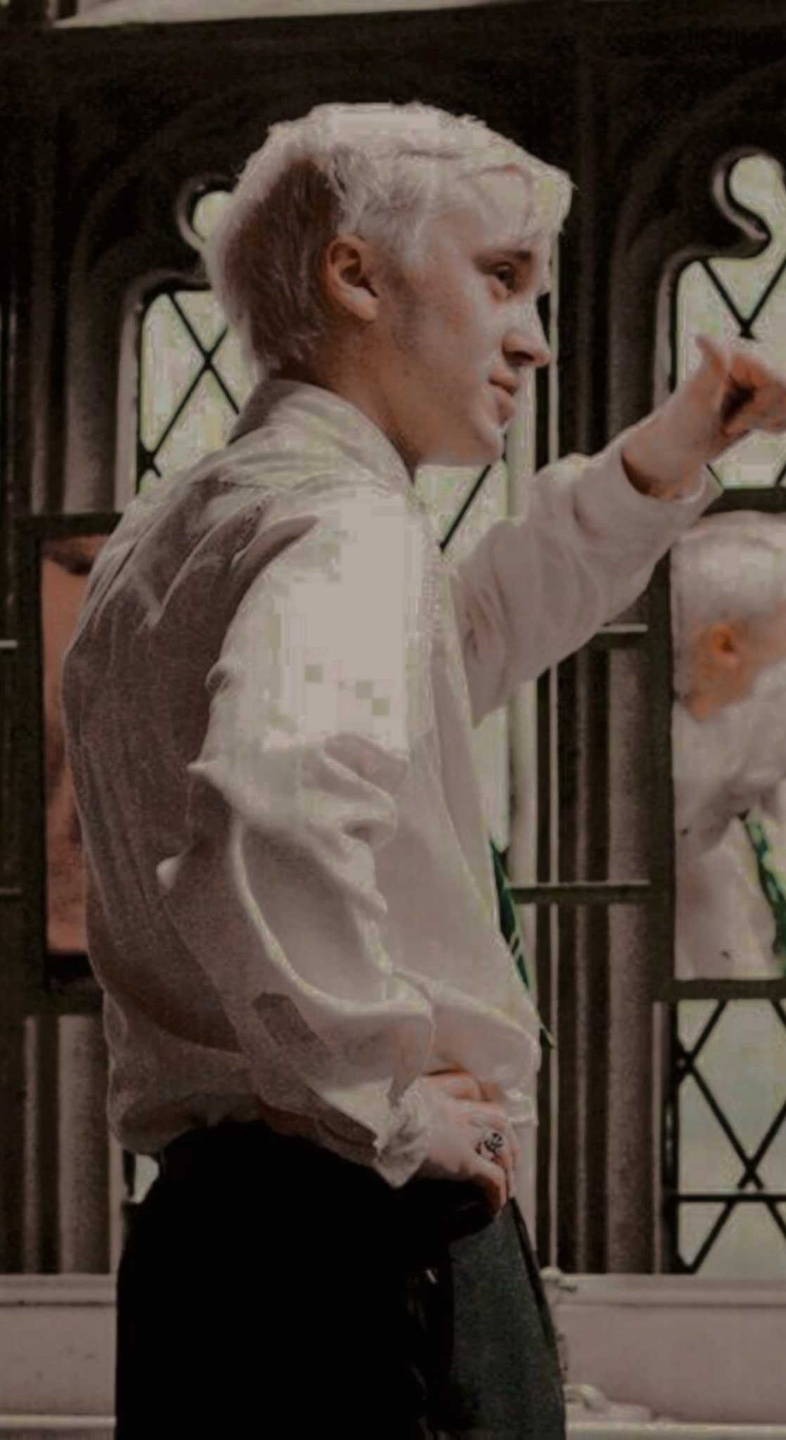 4K Draco Malfoy Wallpaper