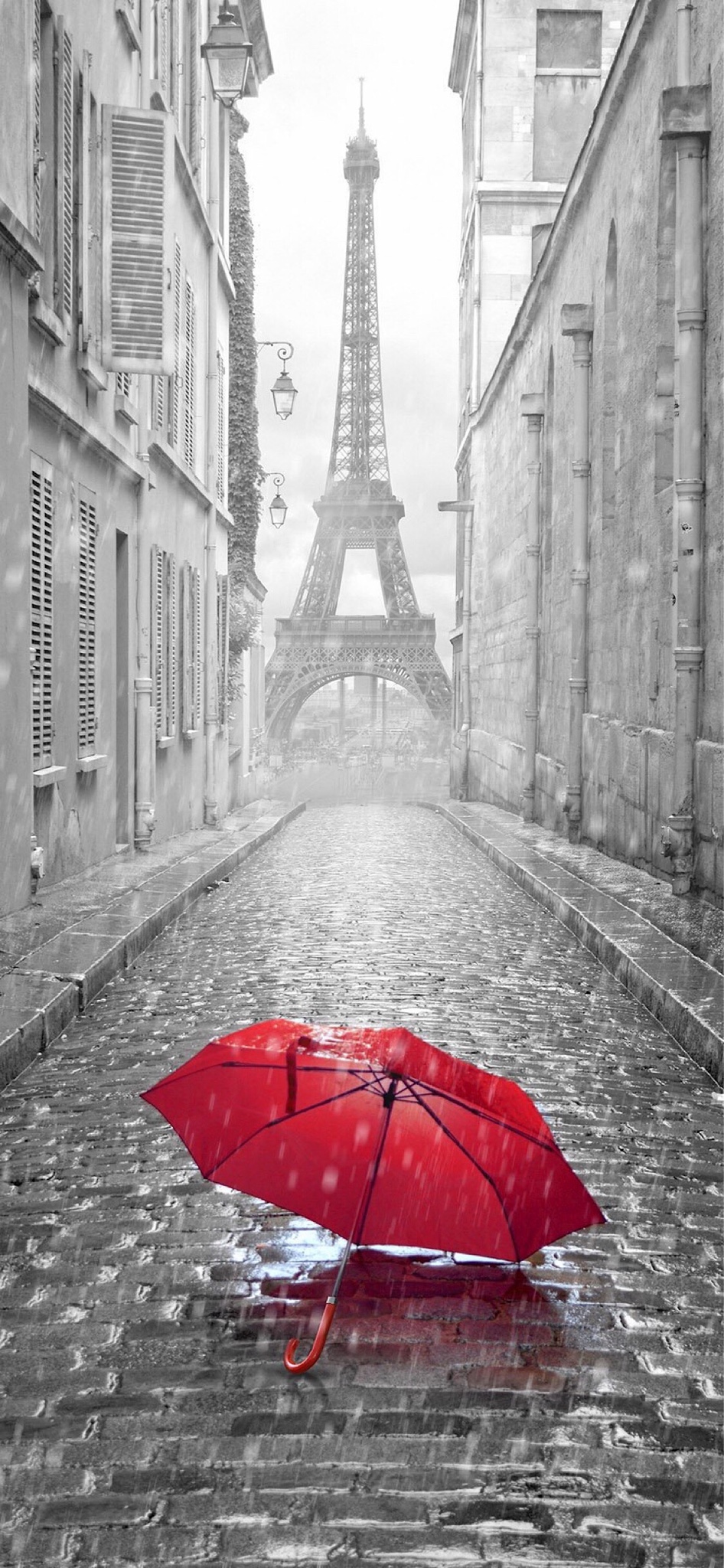 Wallpaper Eiffel Tower, Ios, White, Building, Infrastructure, Background Free Image