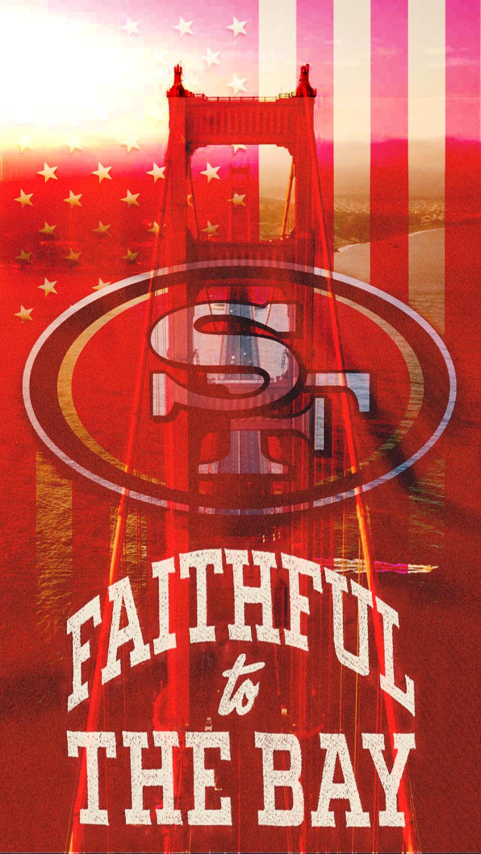 I'm creating a wallpaper for every team in the NFL. This is my take on the 49ers