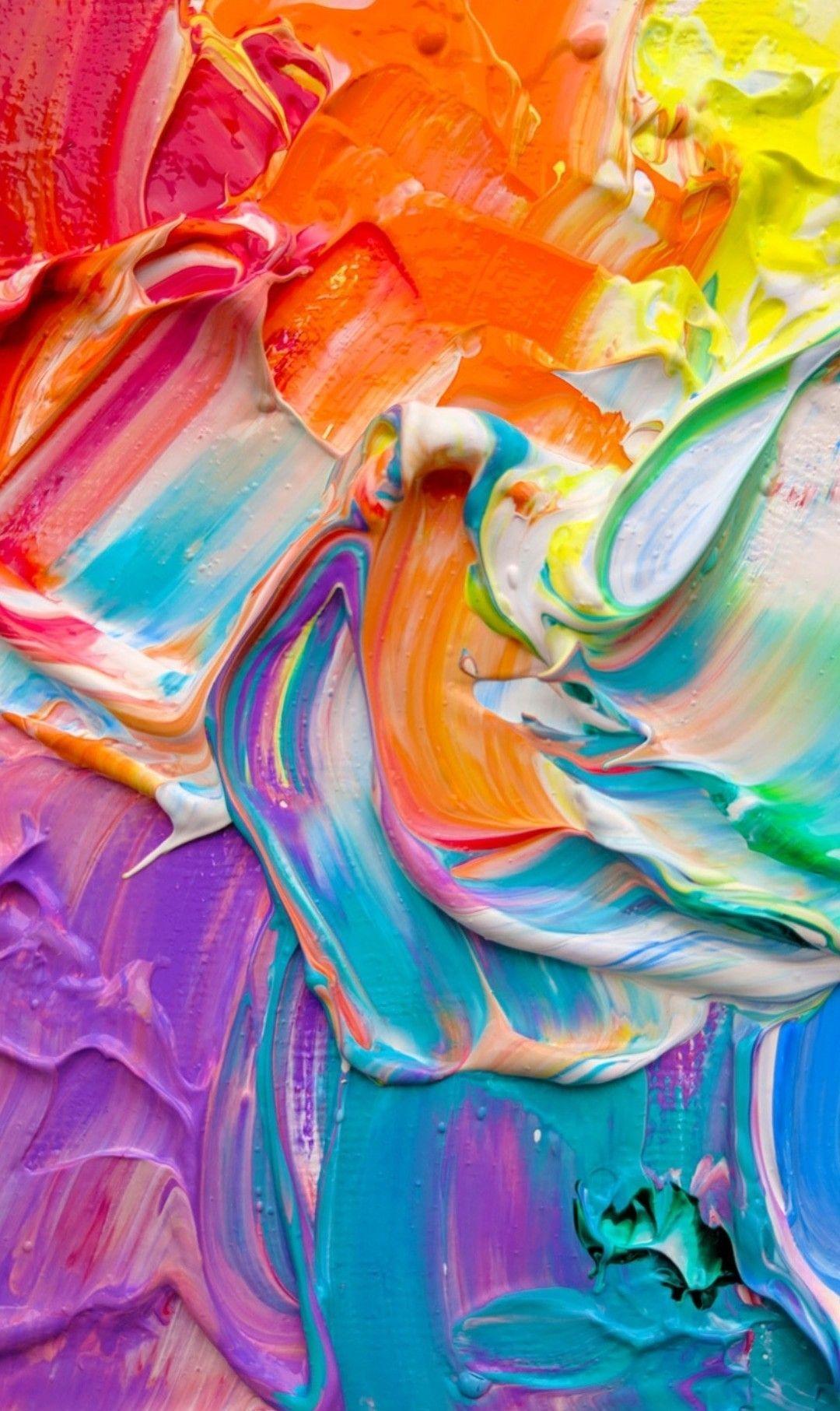 iPhone Paint Wallpaper