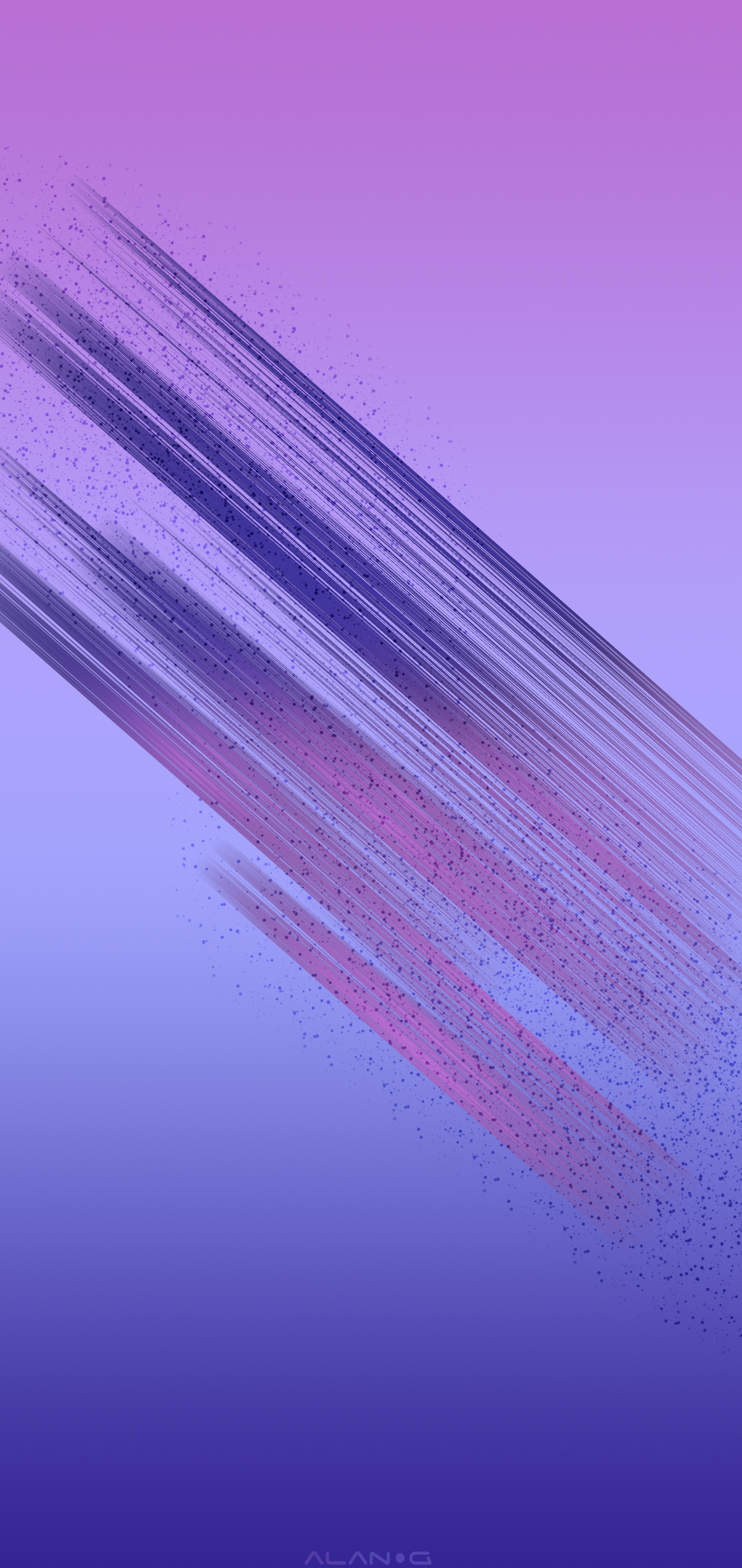 Abstract digital paint wallpaper for iPhone