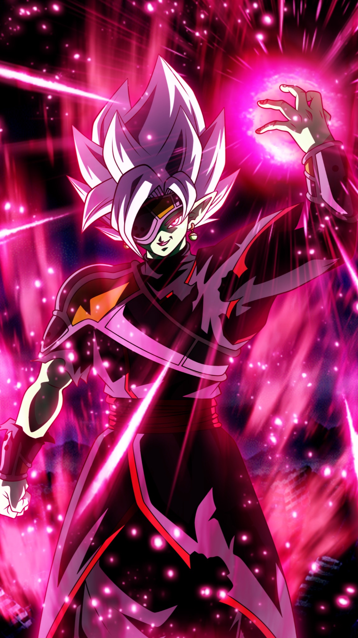 Brando Daima.. COMMS OPEN - ”Survivor of Erasure Zamasu” {Phone Wallpaper} #SuperDragonBallHeroes #Zamasu