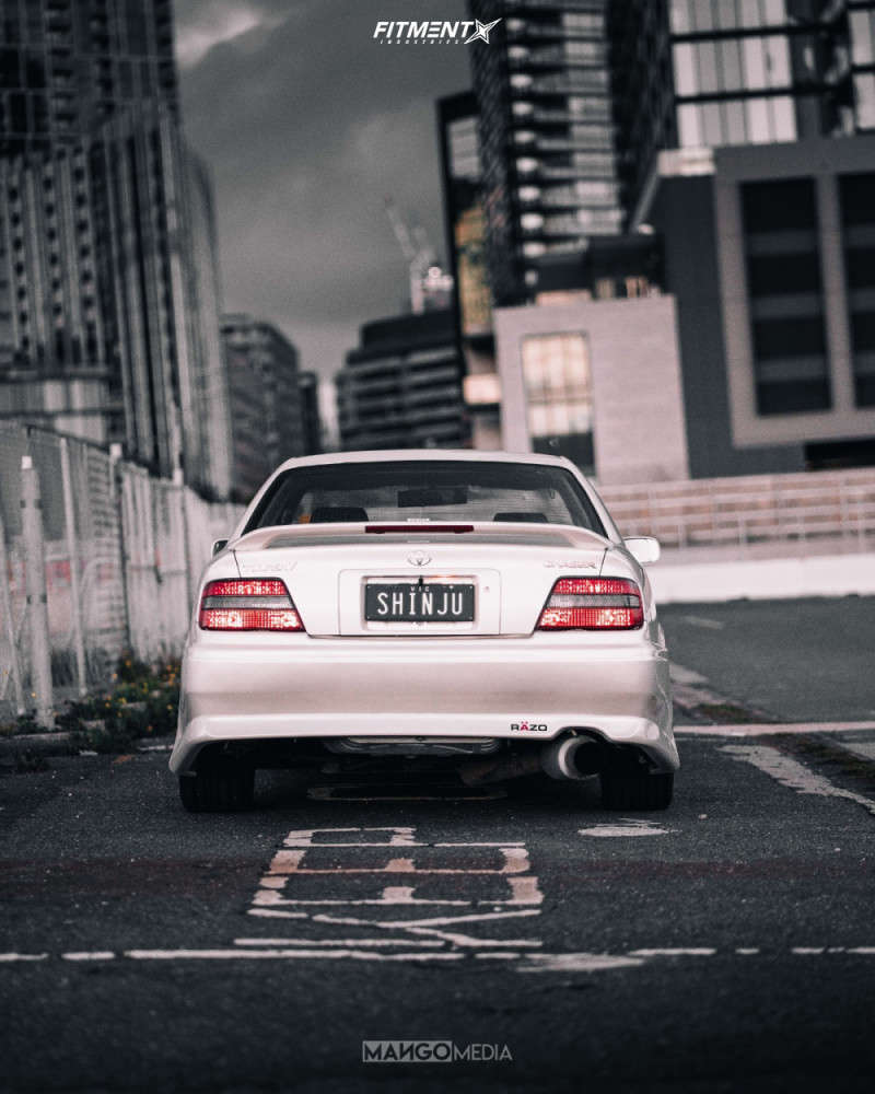 Toyota Chaser Base With 18x9 Cosmis Racing Xt 005r And Bridgestone 235x40 On Coilovers