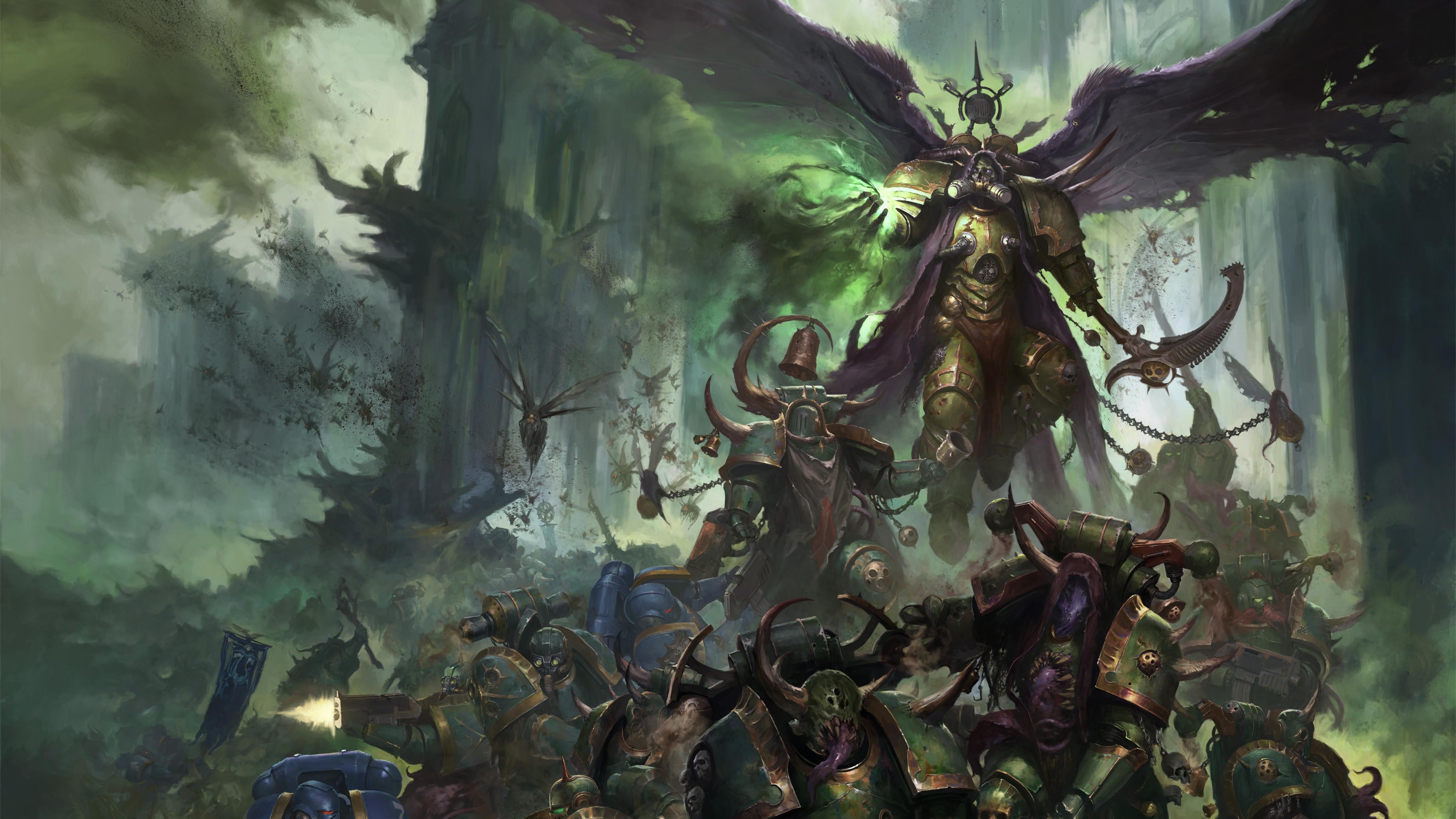 I Have Made Wallpaper of each primarch in 5K resolution