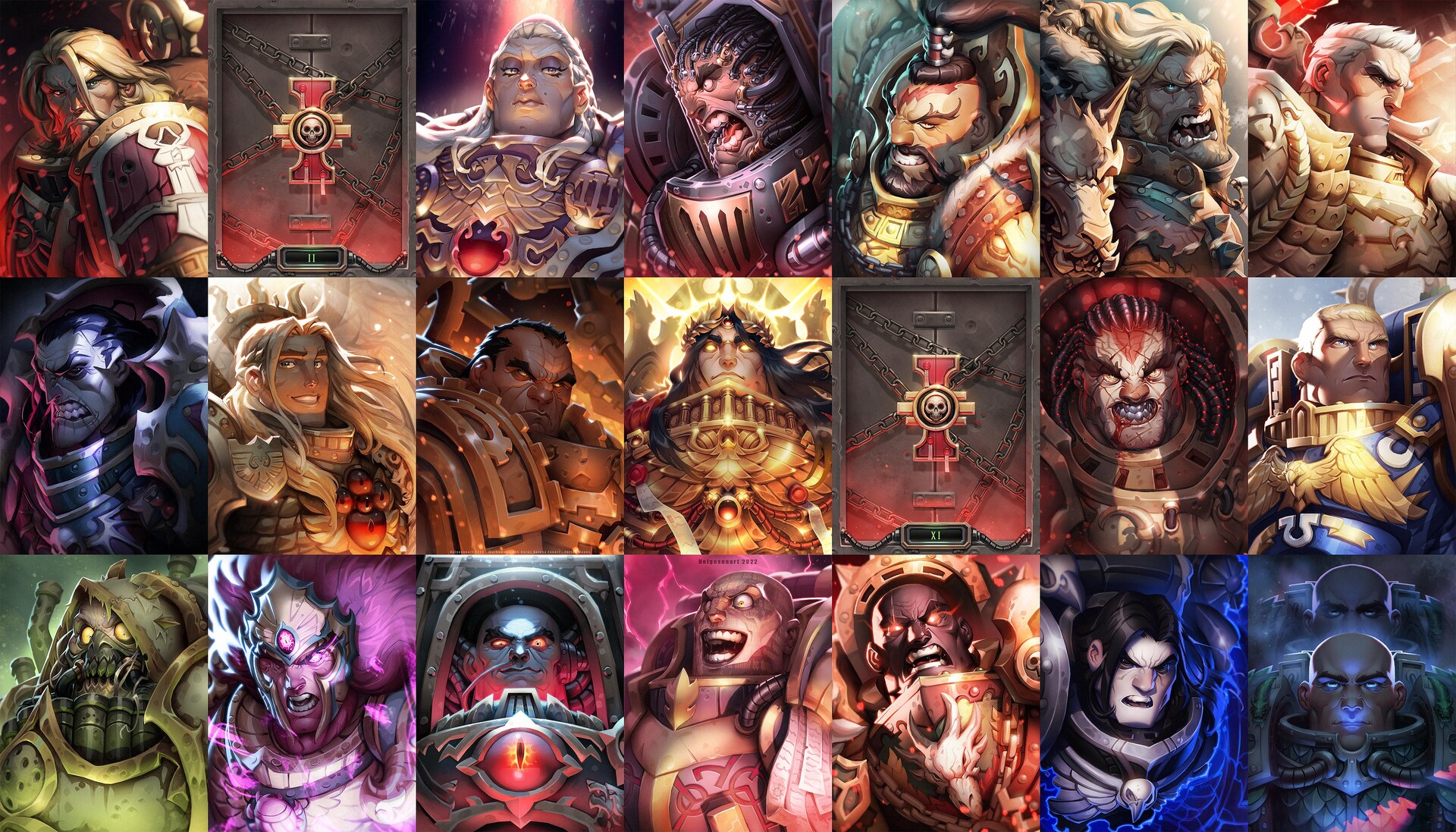 Warhammer 40K Horus Heresy Fanart