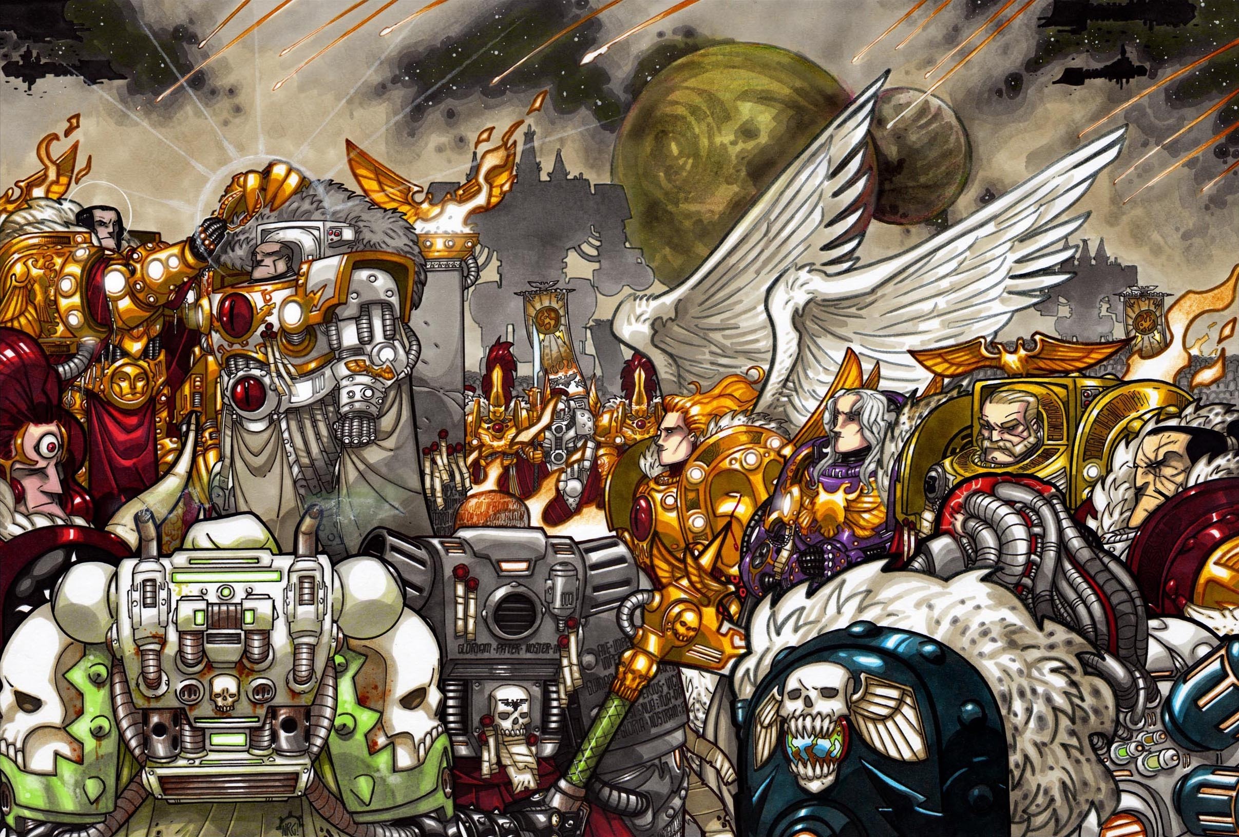 The Horus Heresy HD Wallpaper and Background