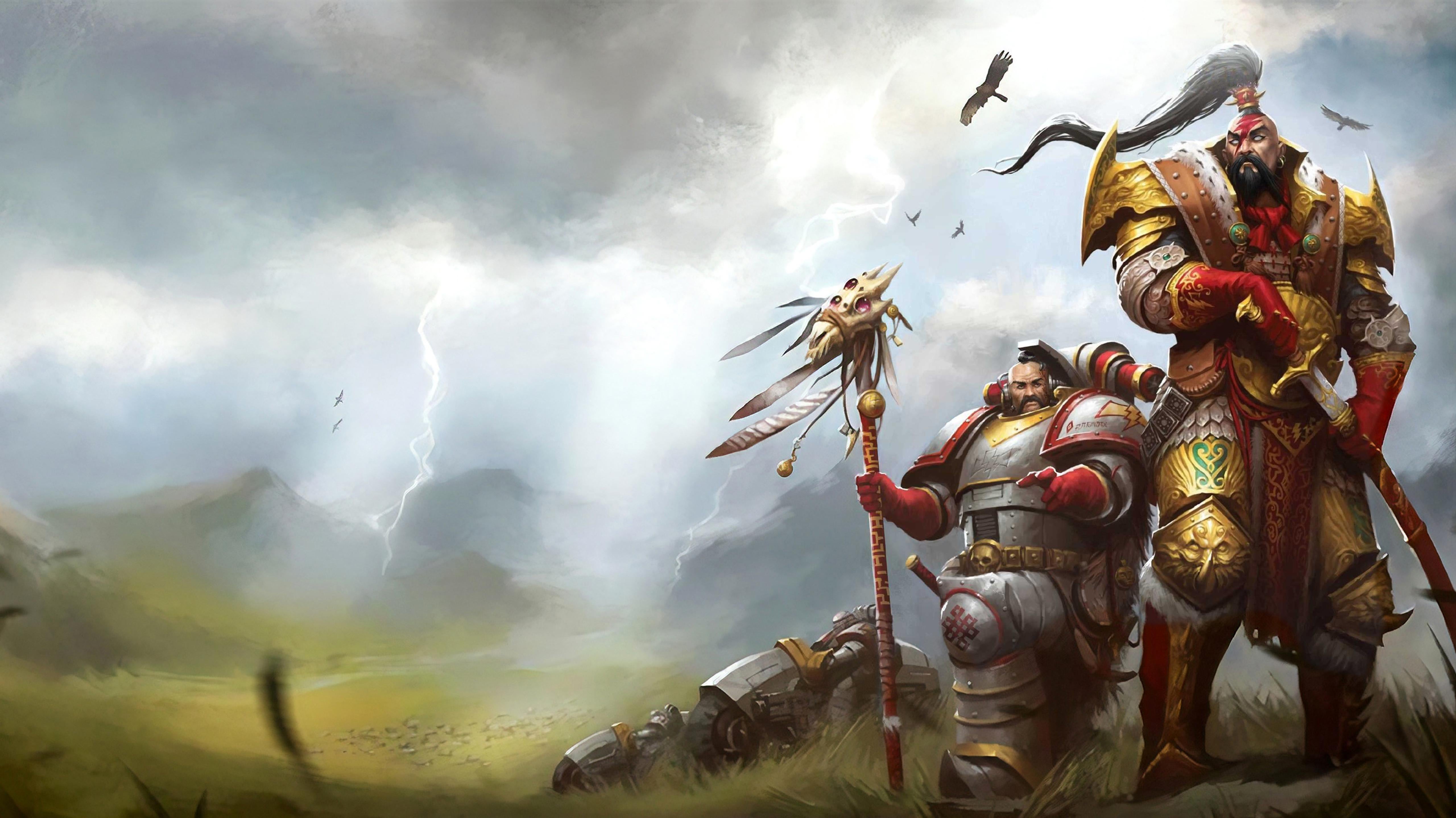 I Have Made Wallpaper of each primarch in 5K resolution