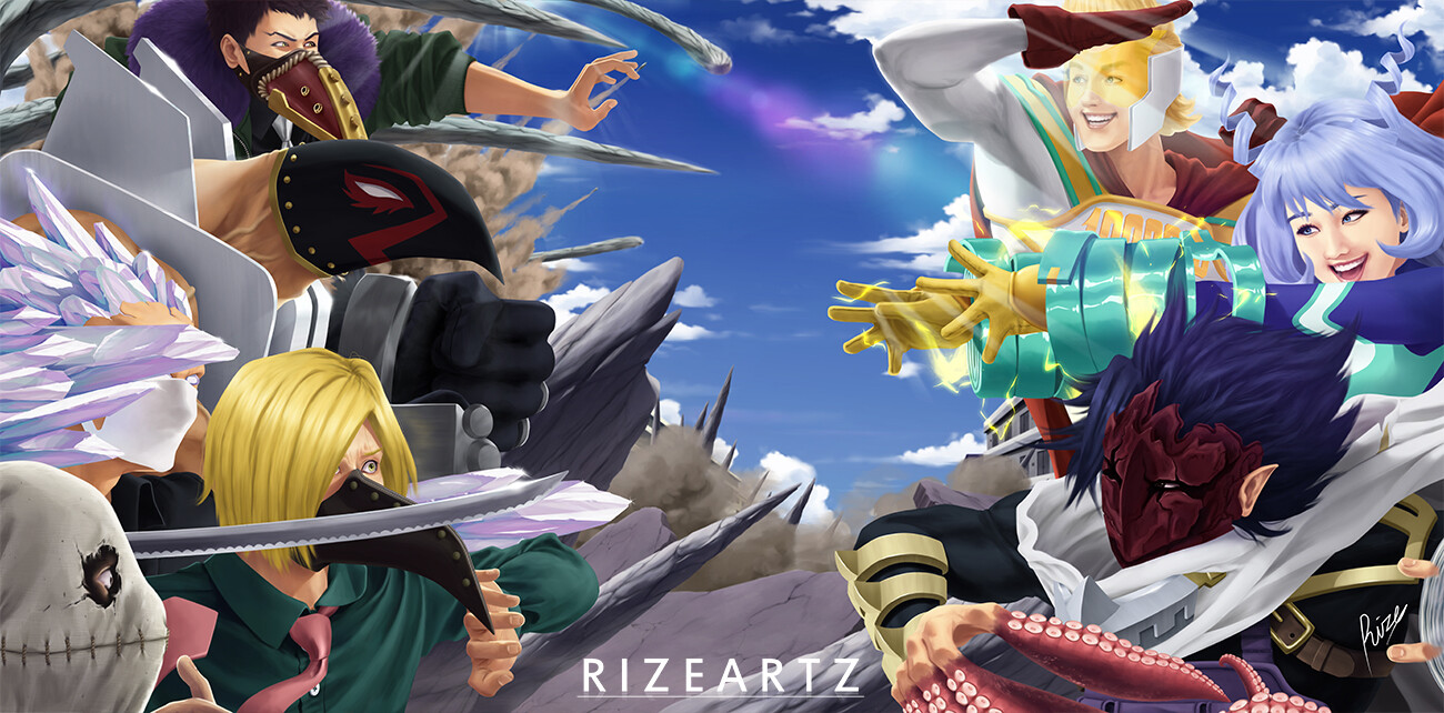 Michael Consolacion / RizeArtz: The Big 3 vs. The Yakuza