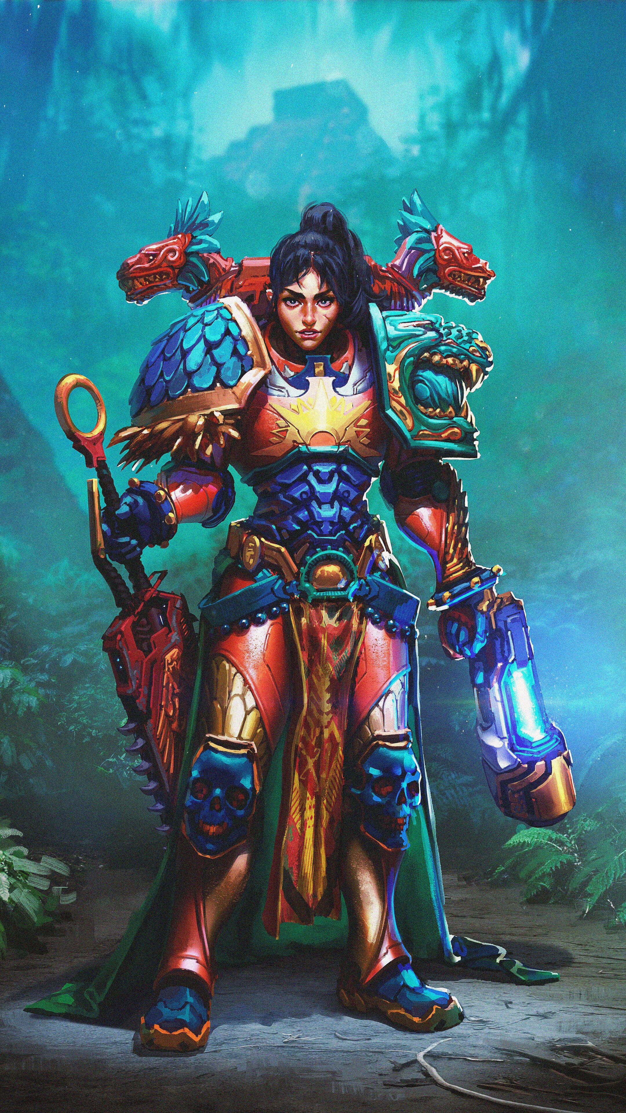 Primarch Tlatia Warhammer 40k Sony Xperia X, XZ, Z5 Premium HD 4k Wallpaper, Image, Background, Photo and Picture