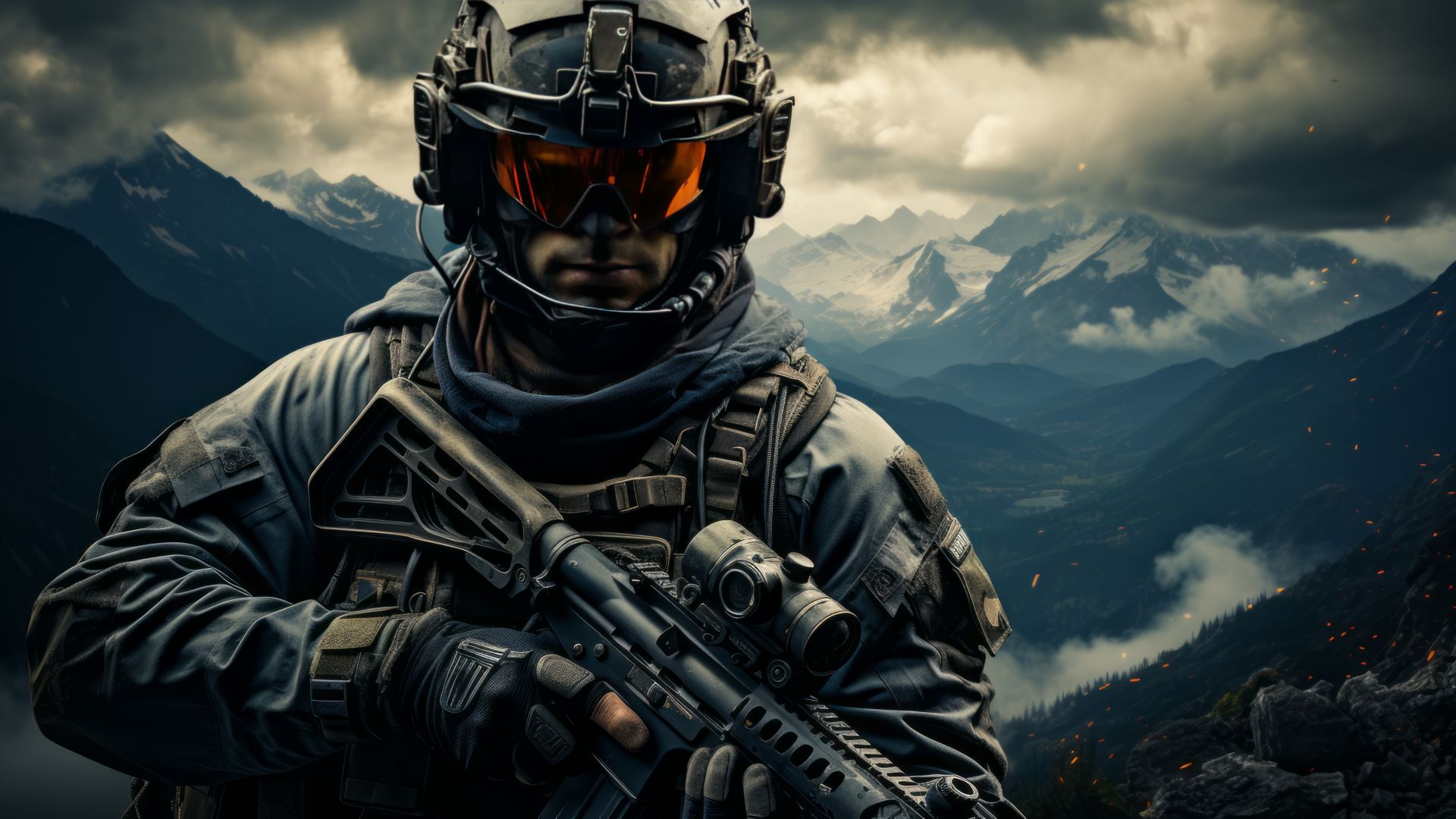 Wallpaper Call of Duty Modern Warfare 3, Games