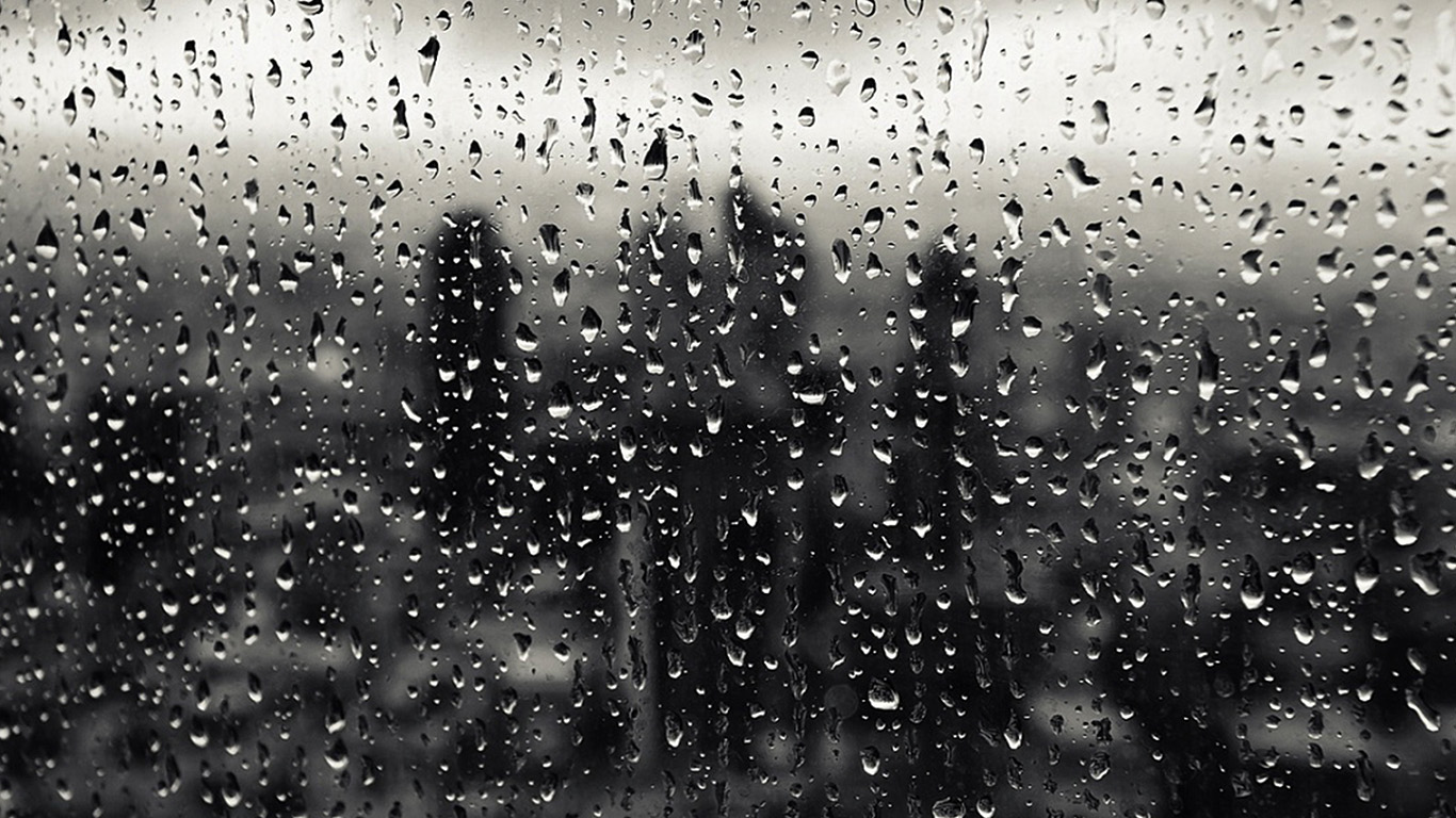 wallpaper for desktop, laptop. rain window nature pattern