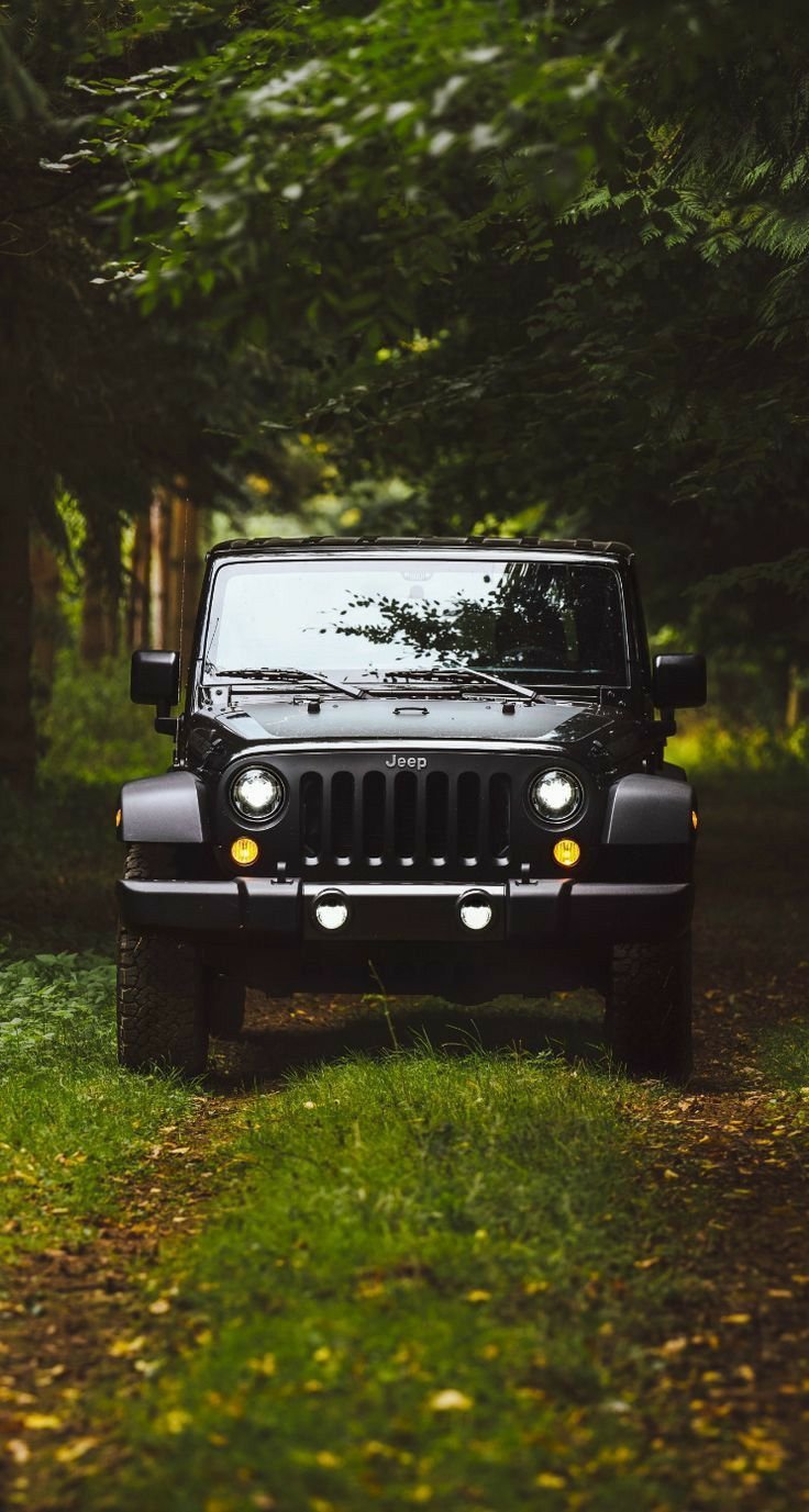 Black jeep wrangler unlimited Wallpaper Download