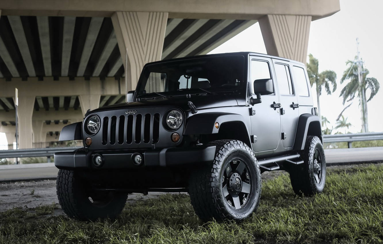 Download Black Soldier Jeep Wrangler Jk Wallpaper
