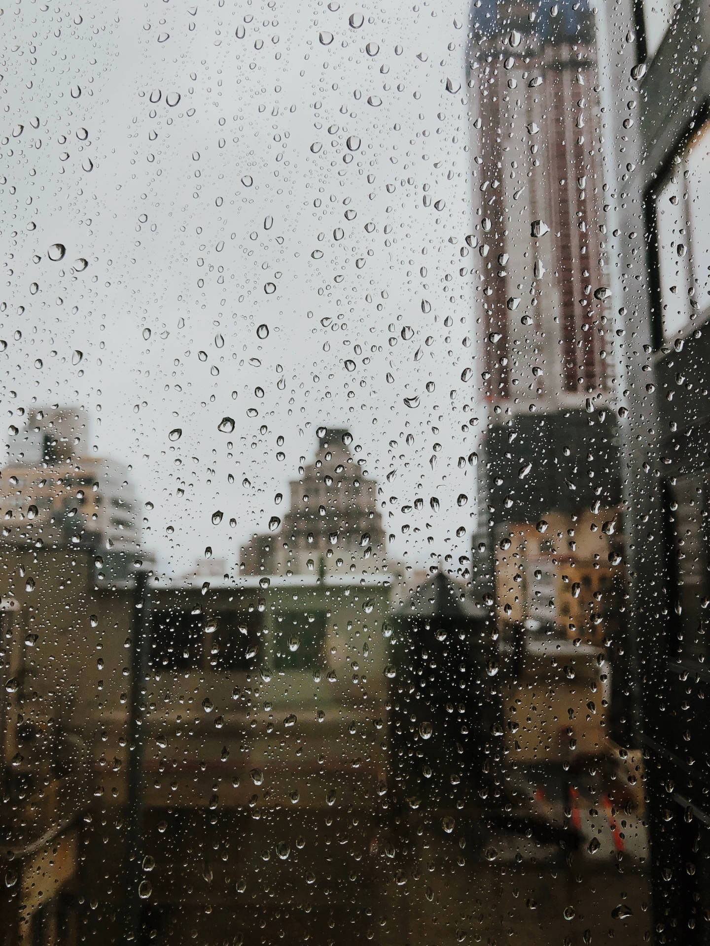 rainy day. Wallpaper