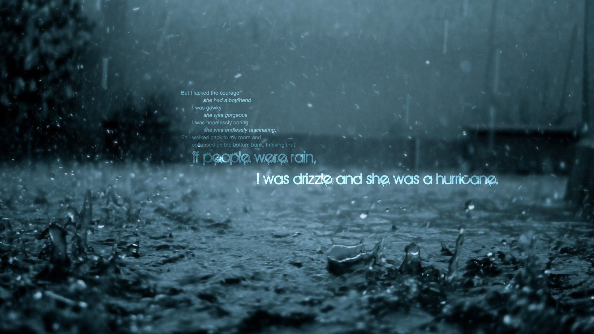 Rain Wallpaper Full HD Free Download