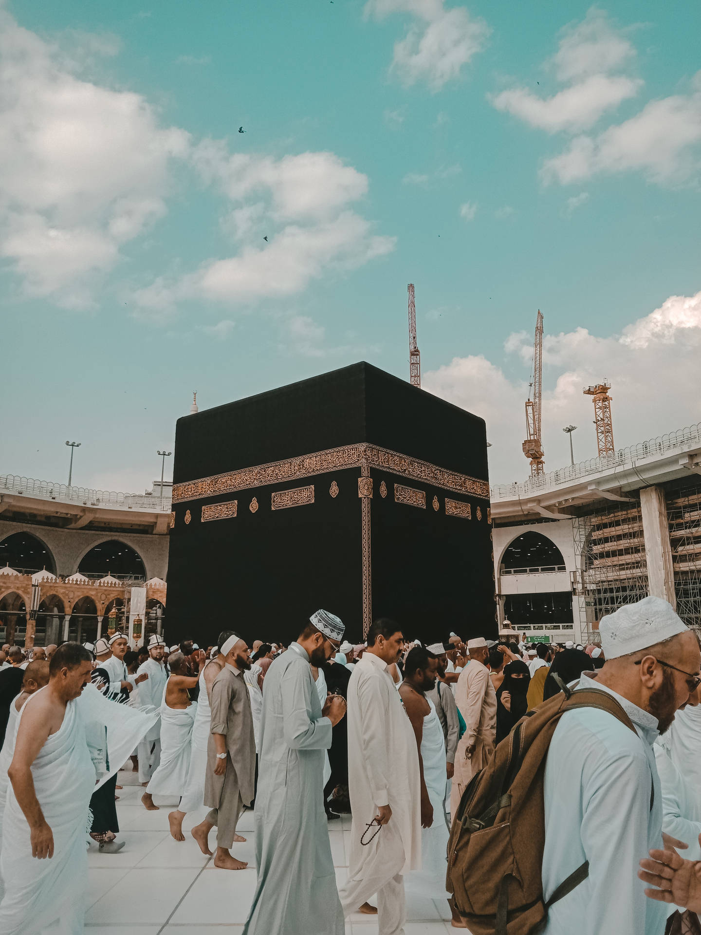 Download Majestic View of Kaaba in Makkah HD 4K Wallpaper