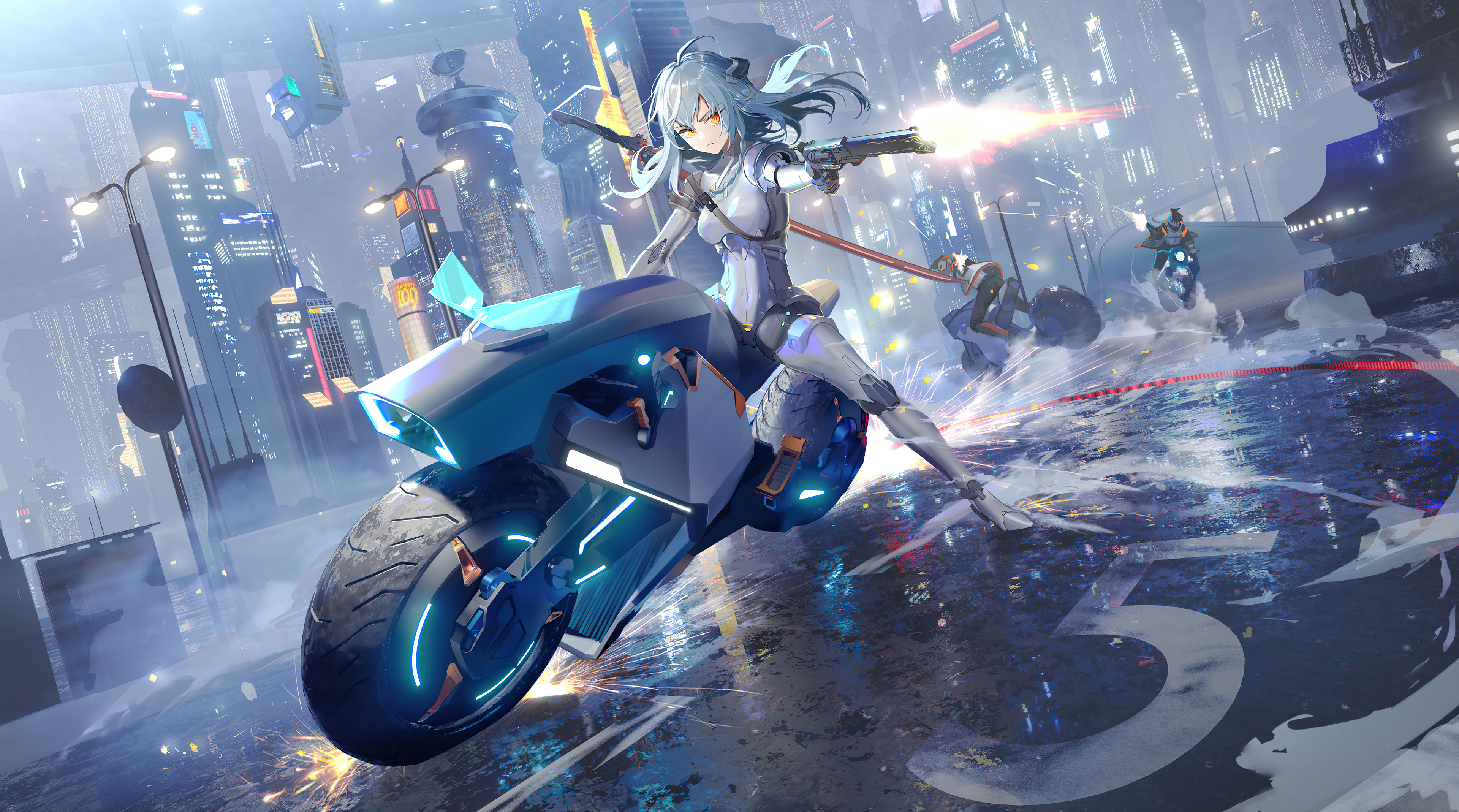 Sci Fi Cyborg HD Wallpaper