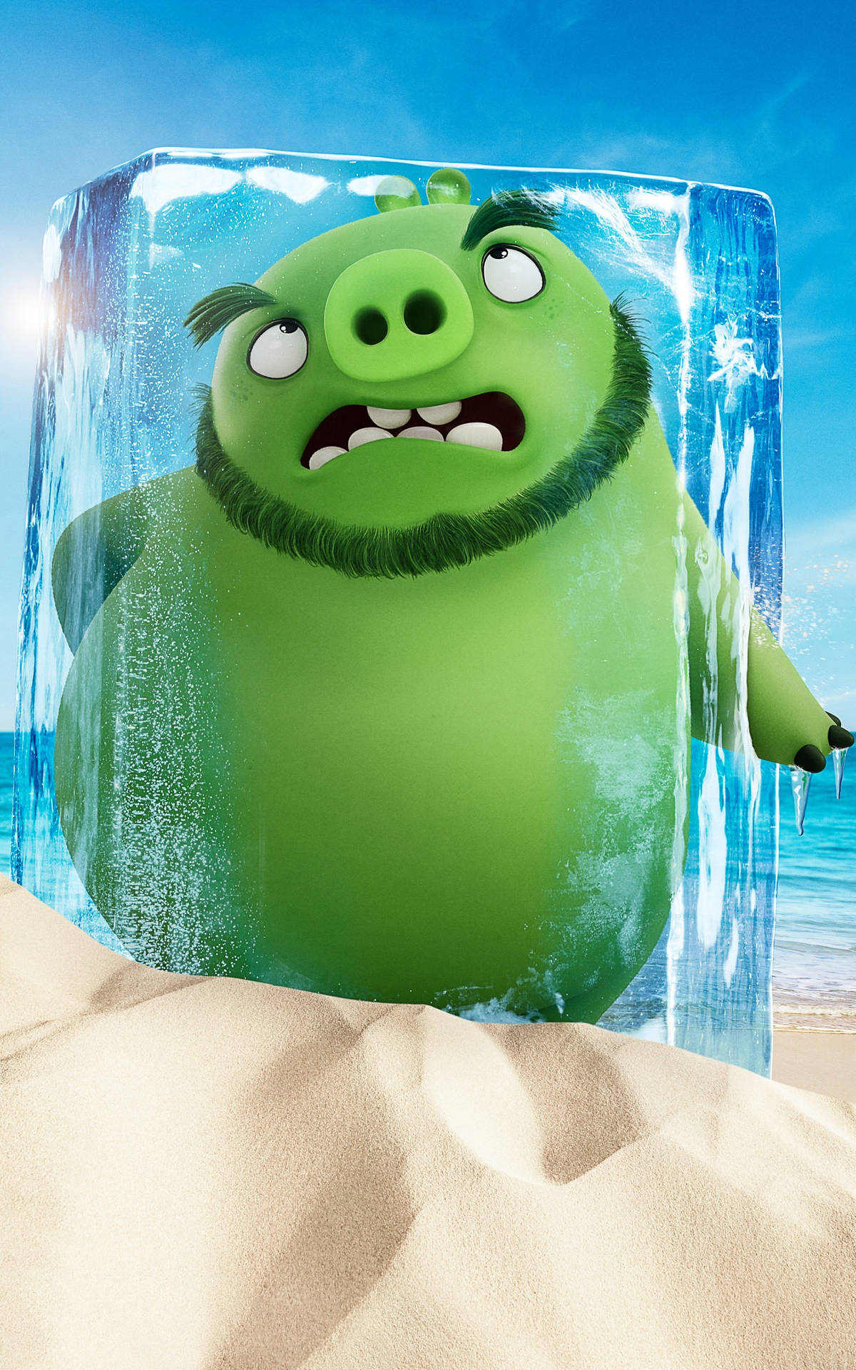 Download The Angry Birds Movie 2 Pig In Ice Wallpaper