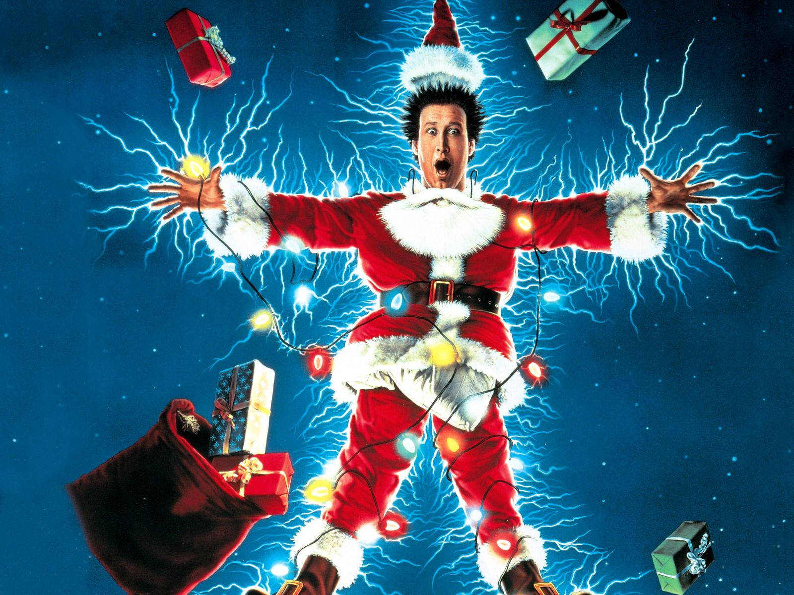 Download Christmas Movie National Lampoon's Christmas Vacation Santa Wallpaper