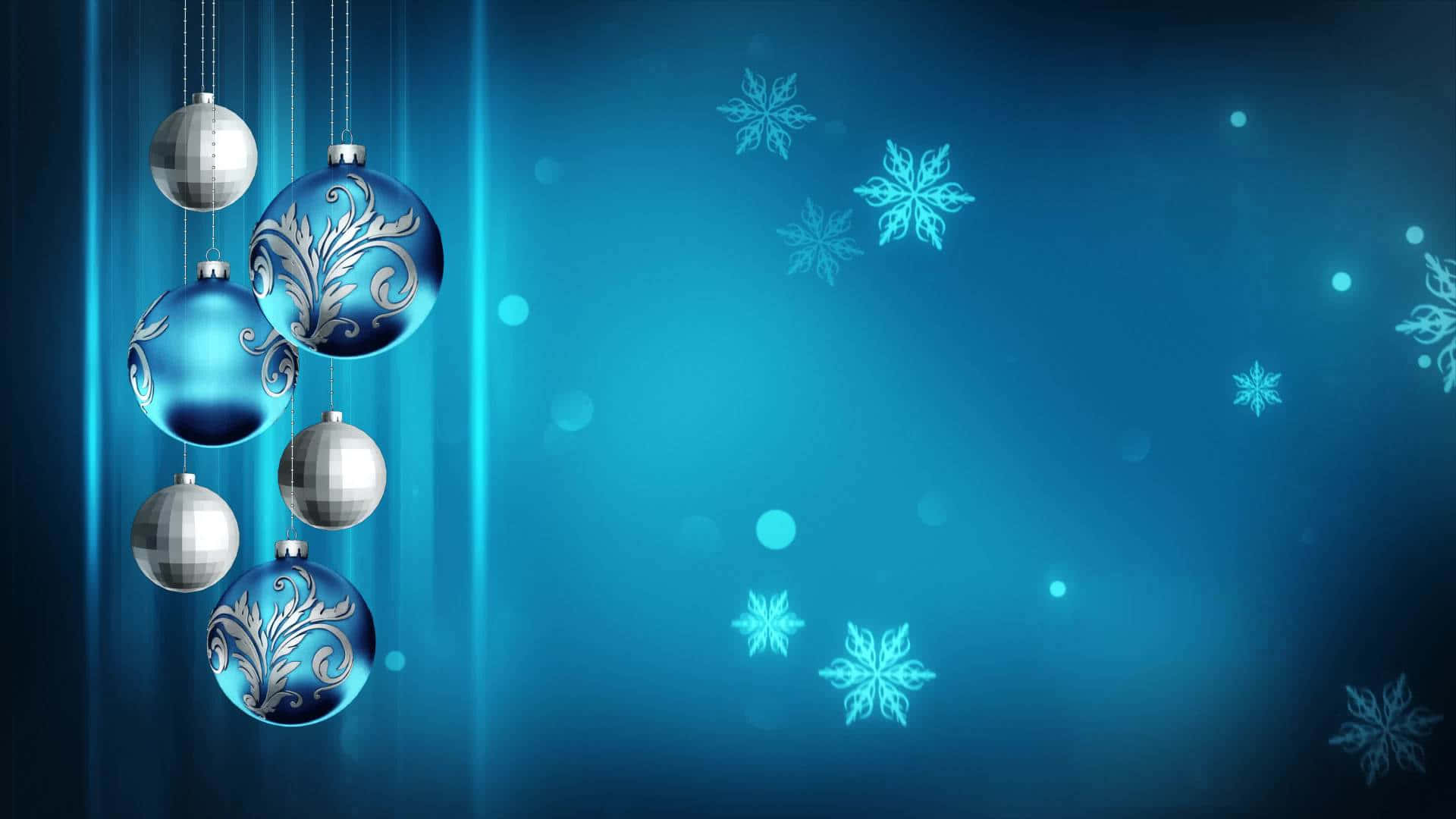 Blue Christmas Background