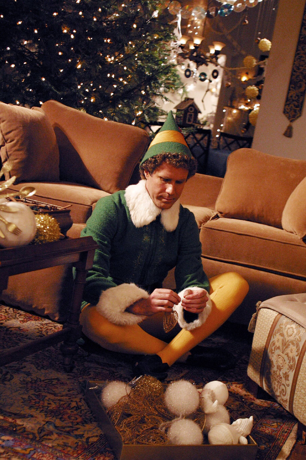 Download Santa's Helper, Buddy the Elf Wallpaper