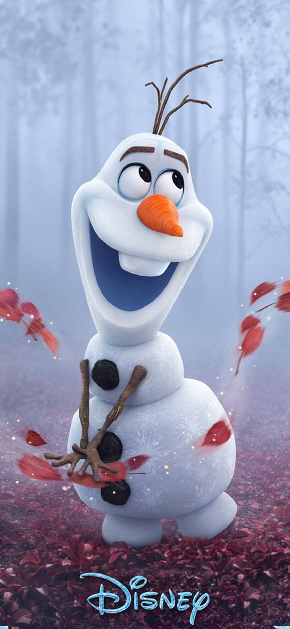 Frozen Olaf Cute Disney Film Art Wallpaper