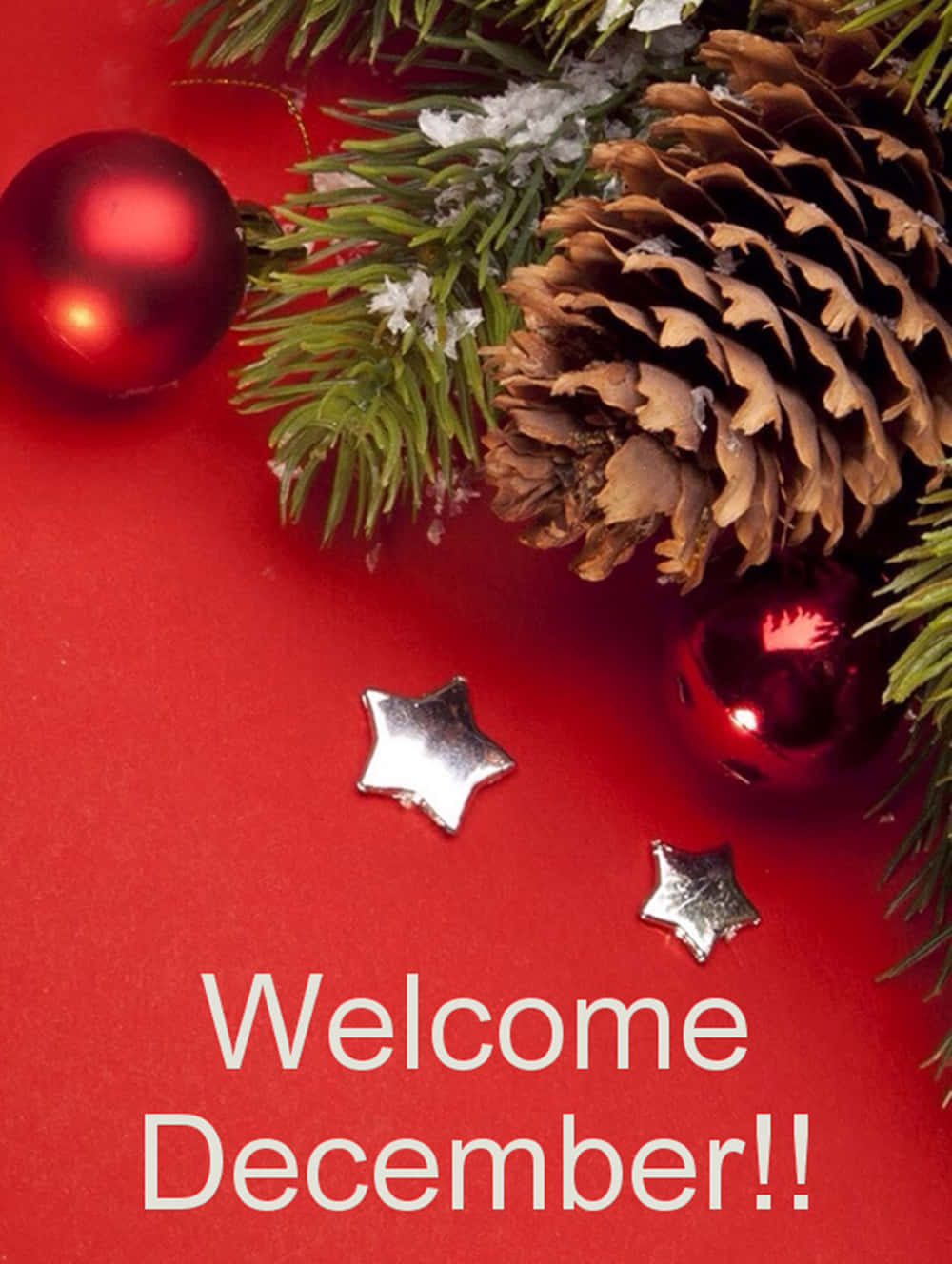 Download Welcome the start of the festive season with December! Wallpaper