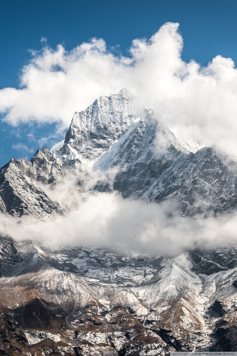 Mount Everest Himalaya Mountains Ultra