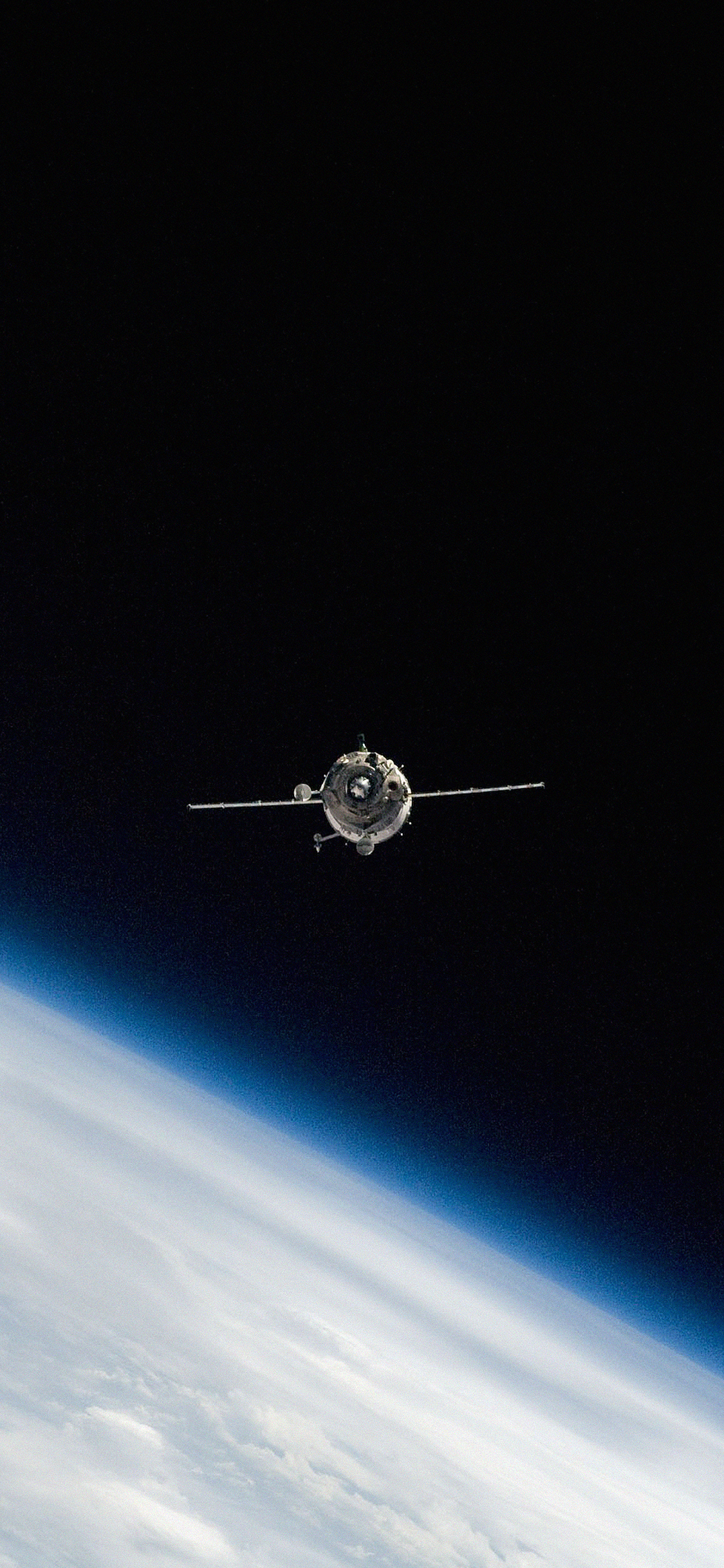 Wallpaper Space Cosmos Satellite Earth