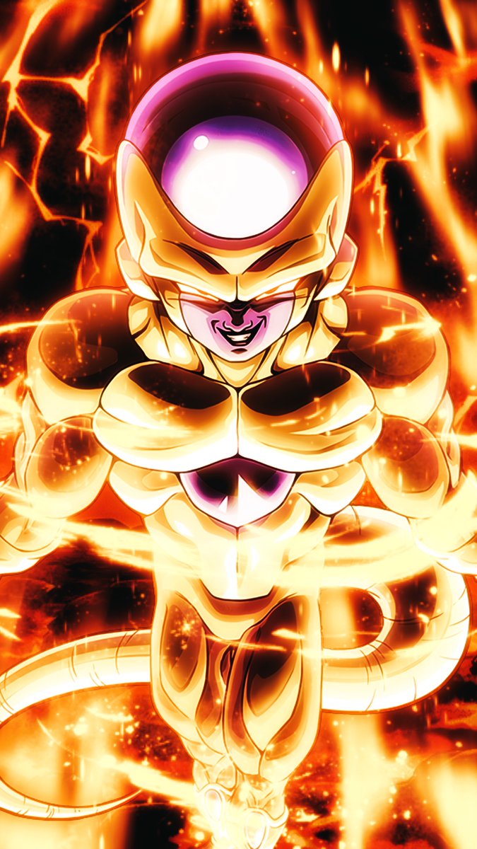 Brando Daima.. COMMS OPEN - ”Ultimate Burning Vengeance Frieza” {Phone Wallpaper} #BucchigiriMatch #DragonBallZ #DragonBallSuper # Frieza