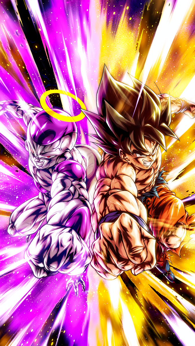 Hydros Legends Limited Goku & Frieza (Final Form) 4K Art, 4K PC Wallpaper, 4K Phone Wallpaper, & HD Profile Picture from Dragon Ball Legends! #DBLegends #DBL5thAnniversary
