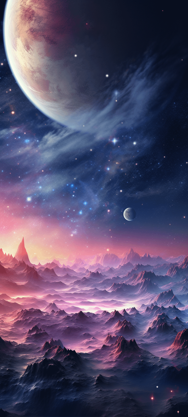 Some iPhone wallpaper made using midjourney, everyone may like!