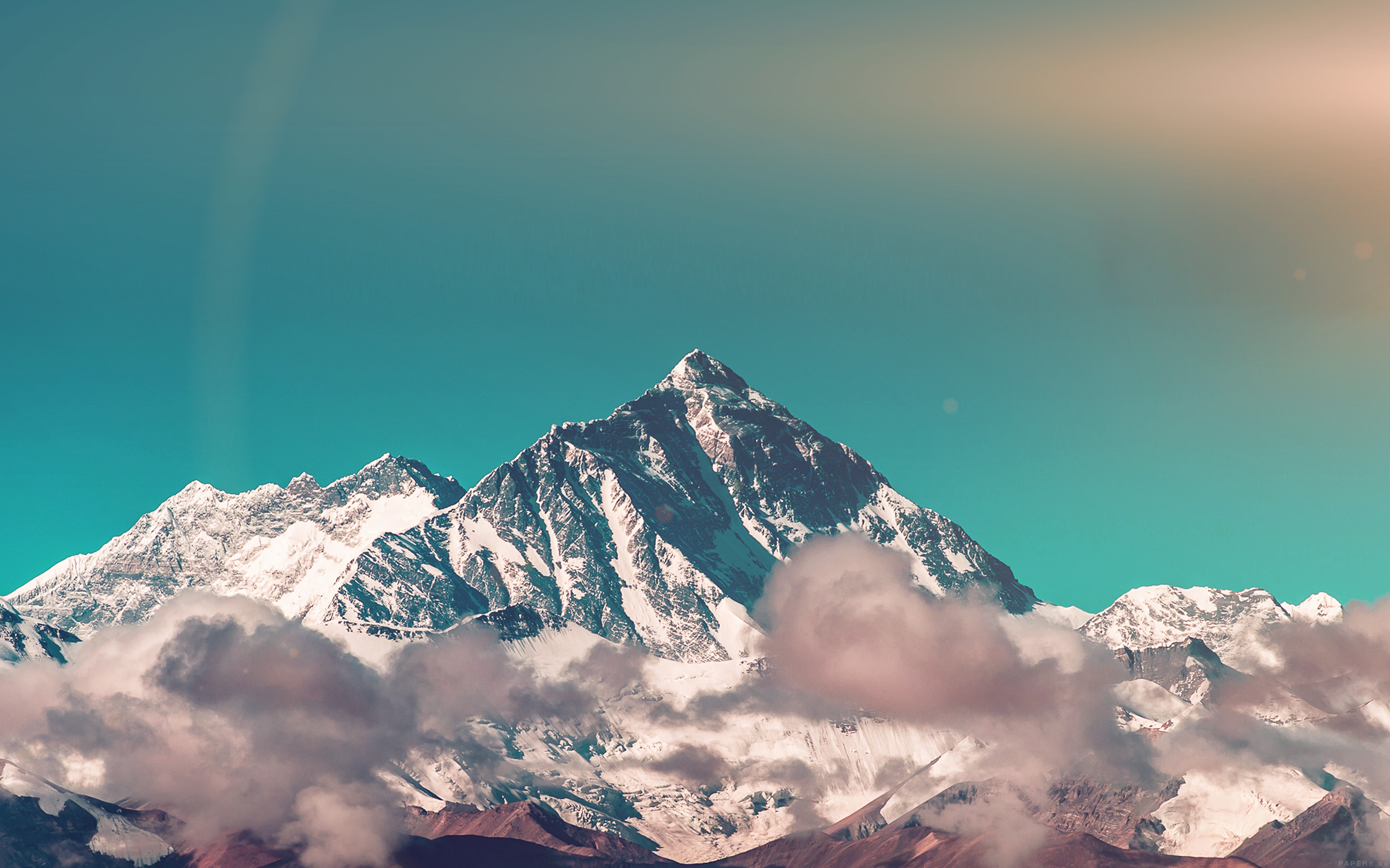 wallpaper for desktop, laptop. snow solo mountain high nature green